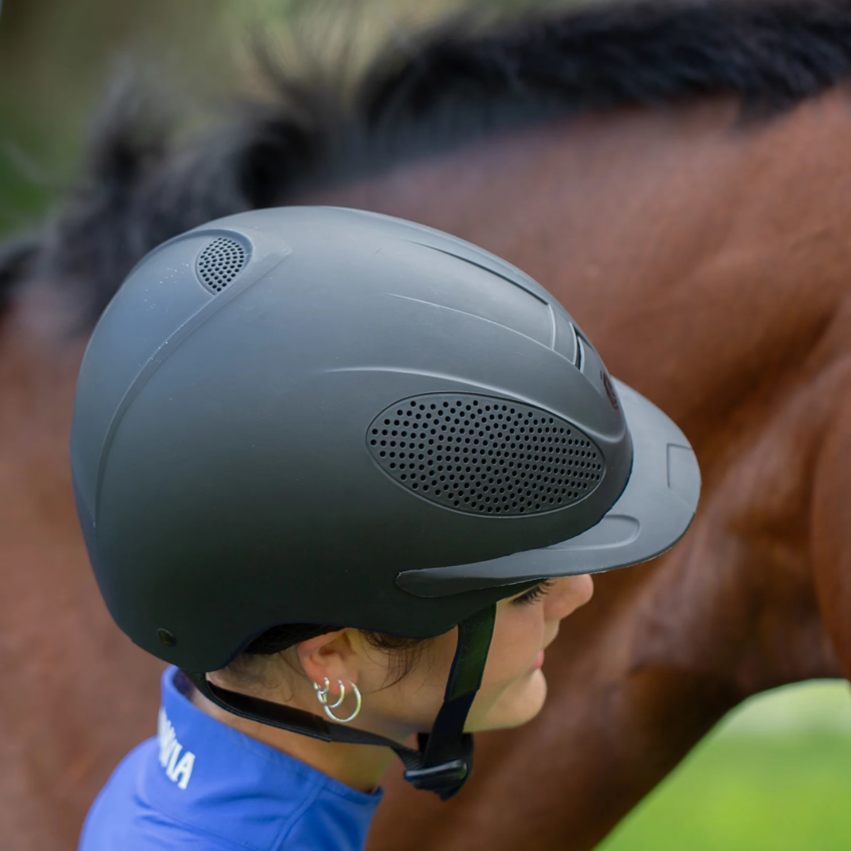 Equinavia Skylar Riding Helmet, Black