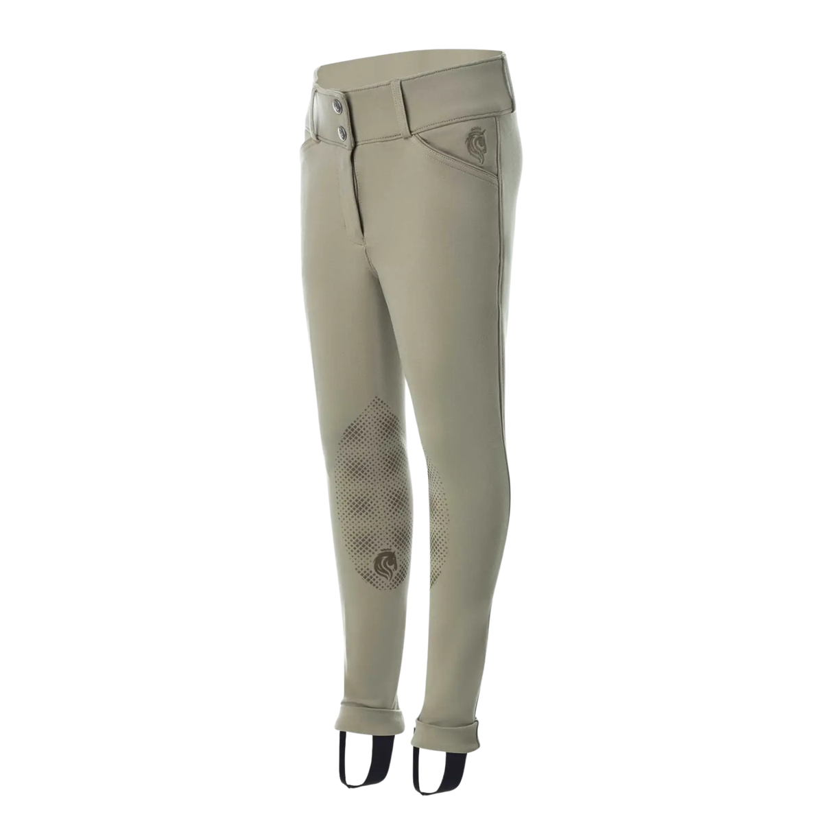 Equinavia Greta Kids Pull On Knee Patch Jods, Tan