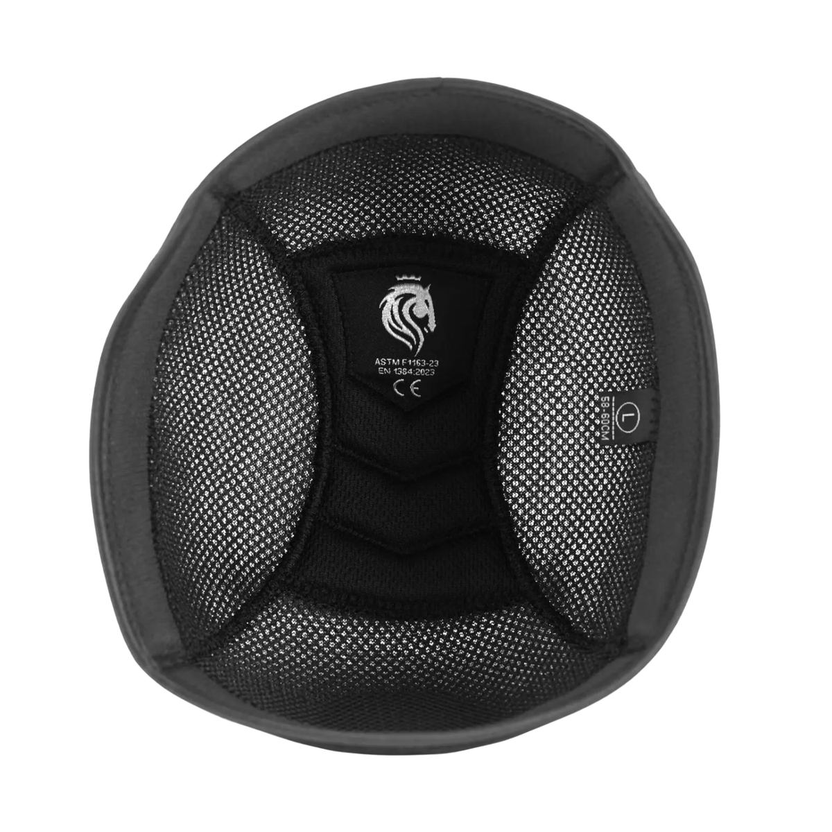 Equinavia Crown Mips Riding Helmet, Black/Black