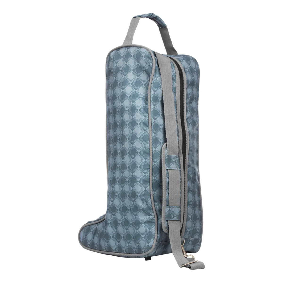 Equinavia Darby Boot Bag, Dark Gray/Light Gray