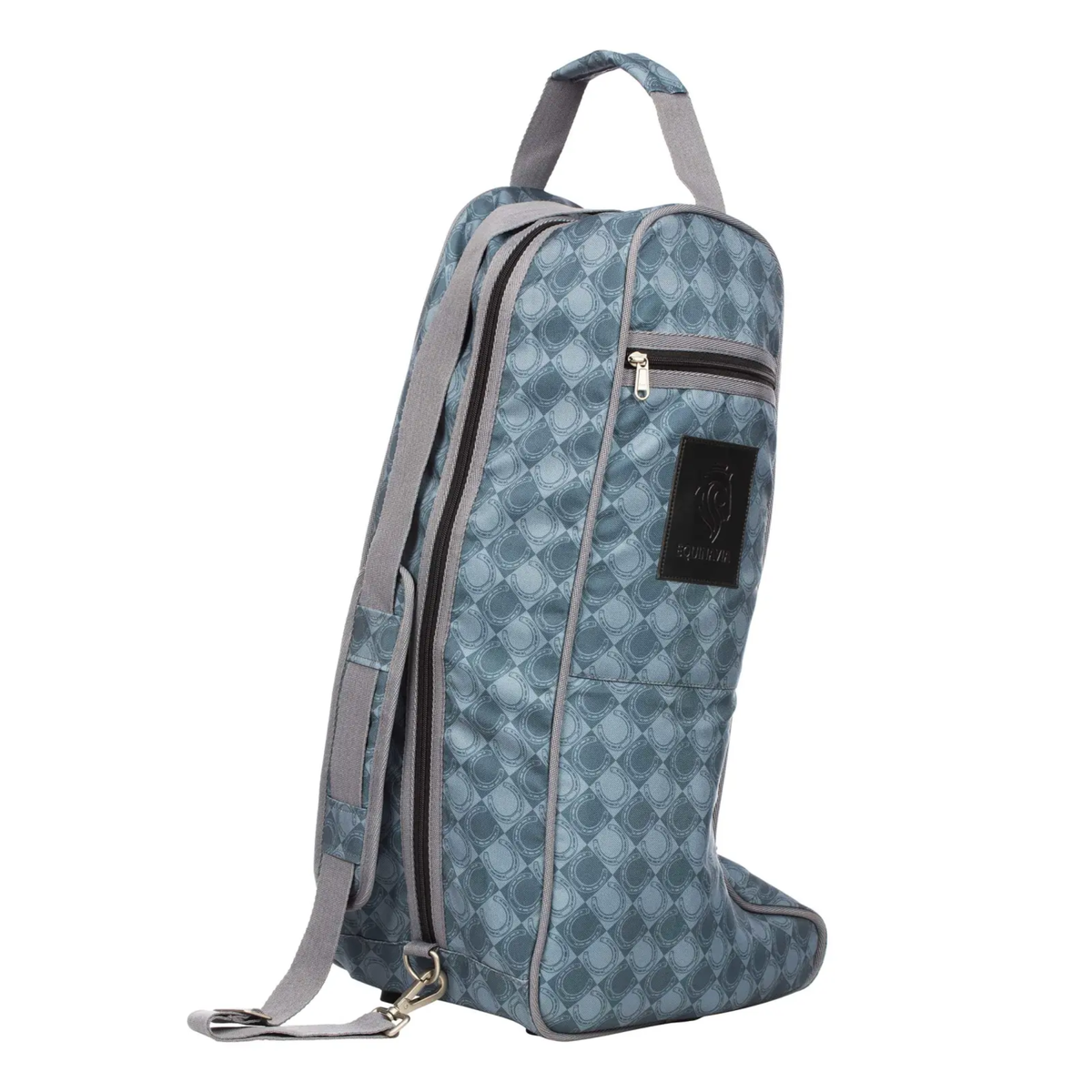 Equinavia Darby Boot Bag, Dark Gray/Light Gray