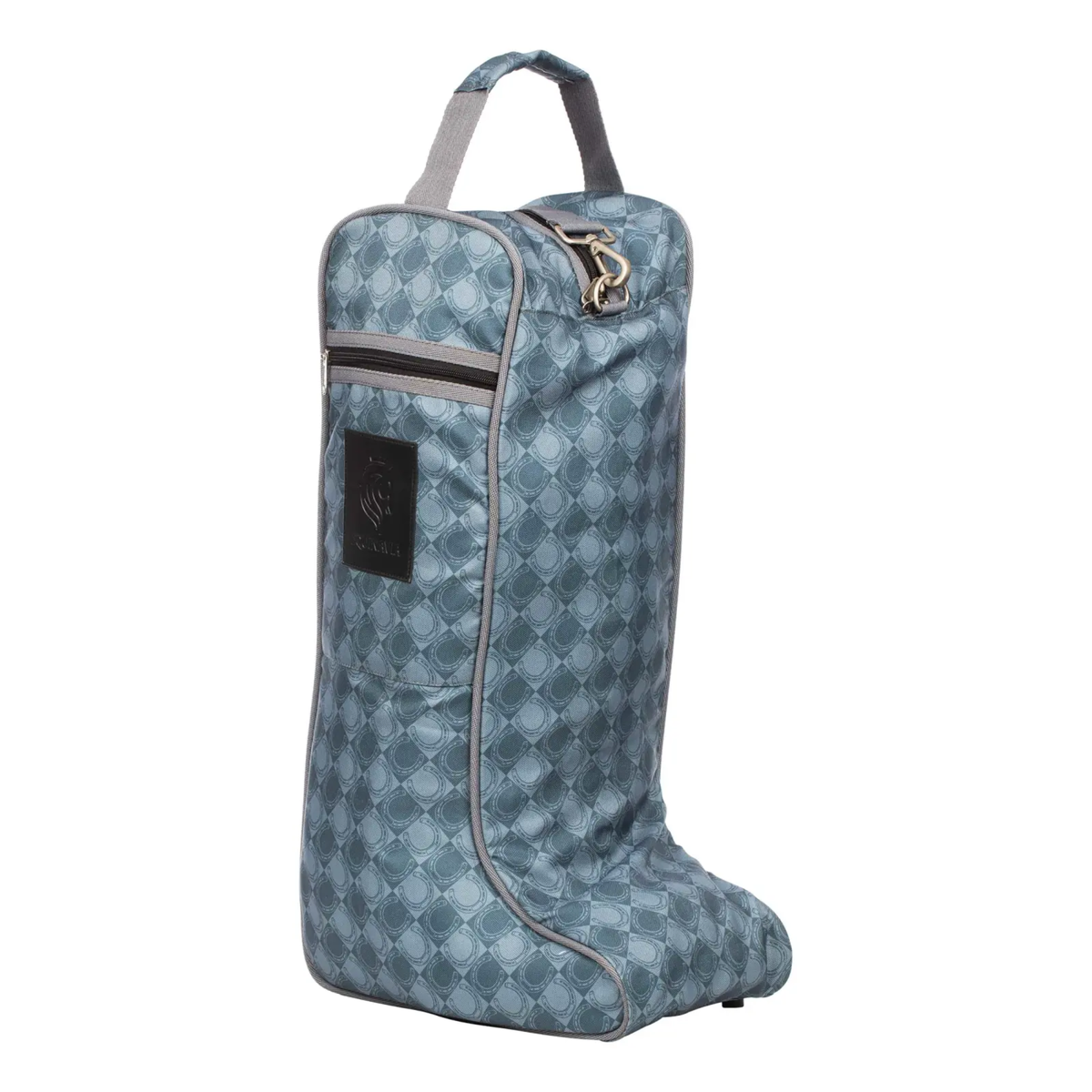 Equinavia Darby Boot Bag, Dark Gray/Light Gray