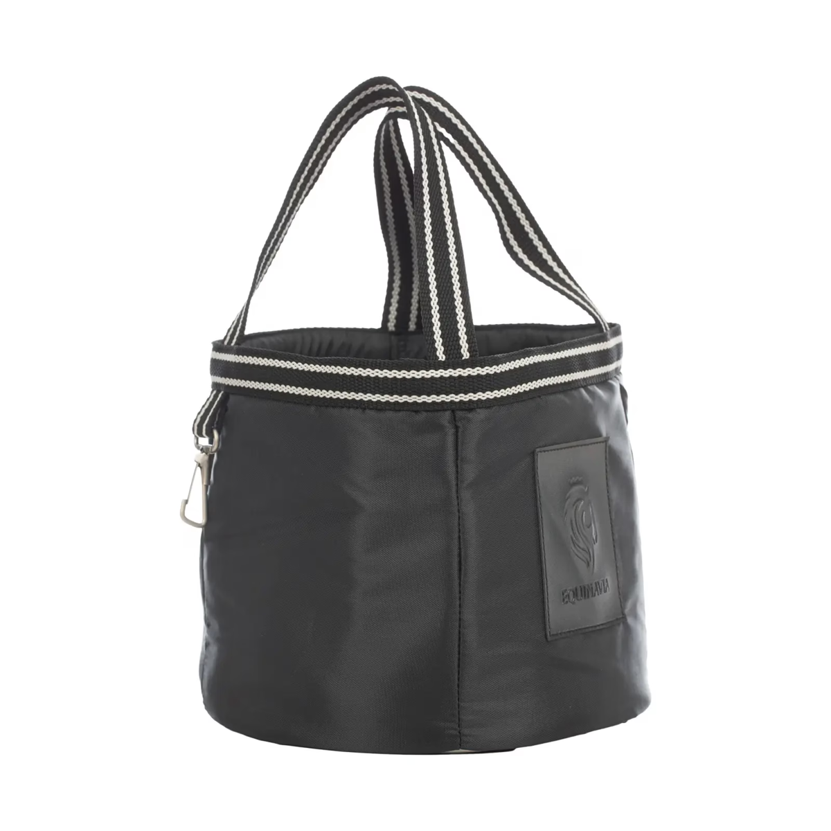 Equinavia Darby Mini Grooming Tote, Black/Silver
