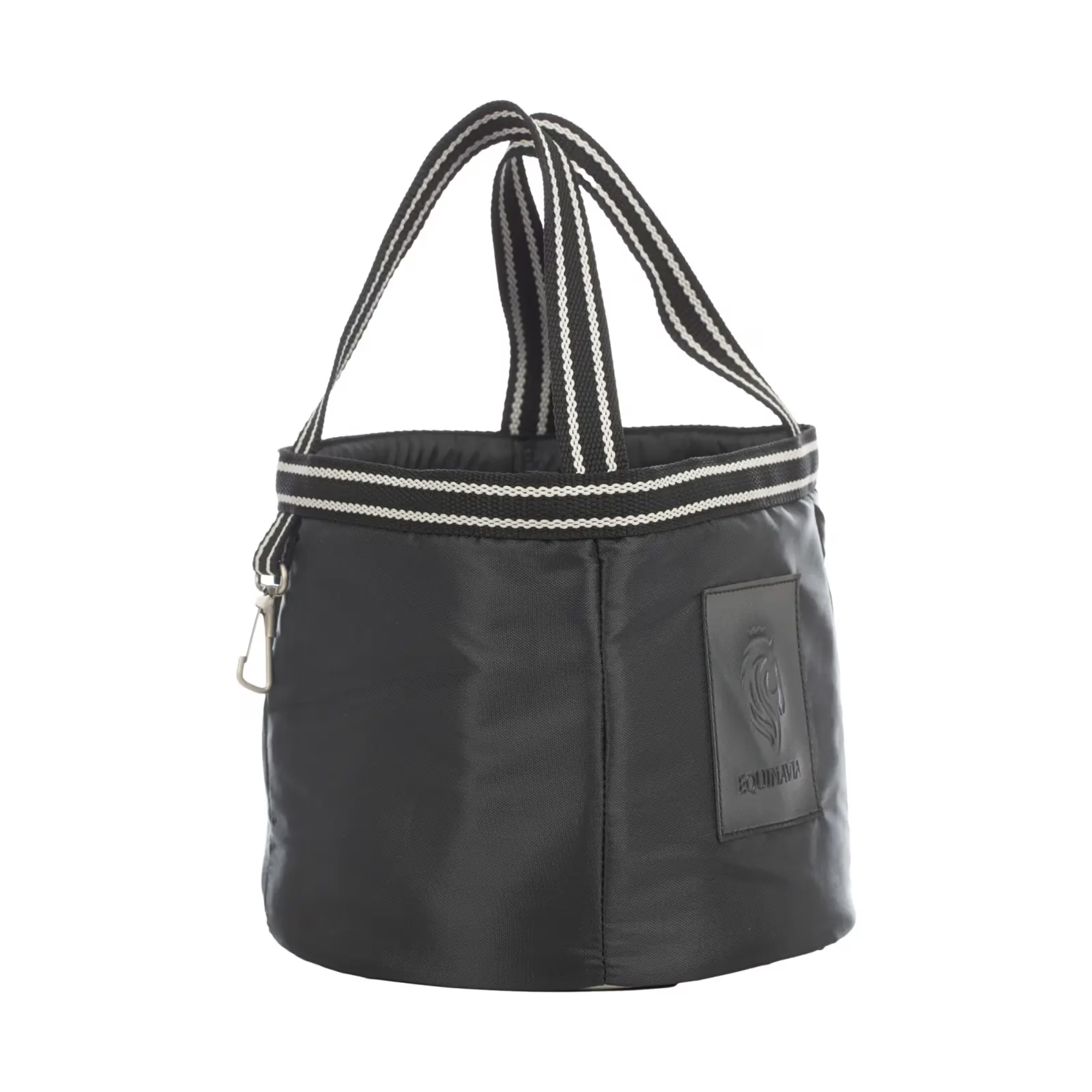 Equinavia Darby Mini Grooming Tote, Black/Silver