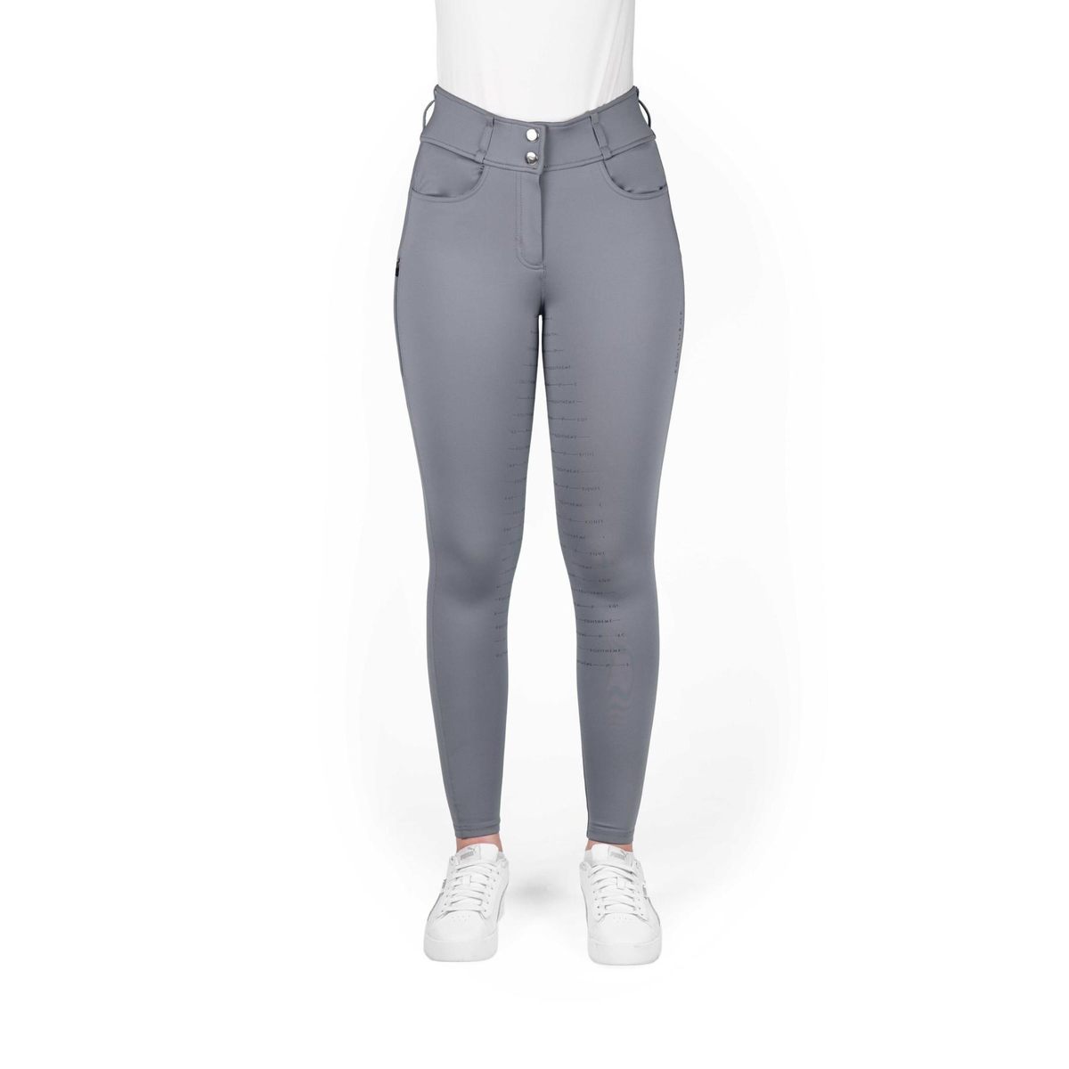 Equitheme Mila Full Seat Breeches, Grey