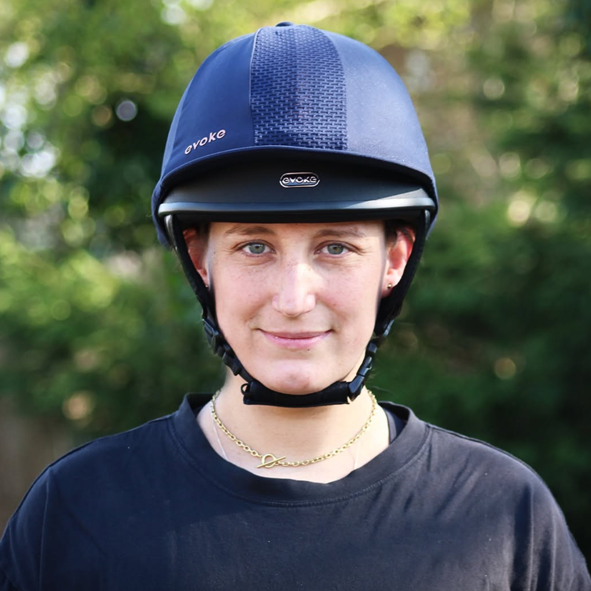 Evoke Vented Hat Silk, Navy