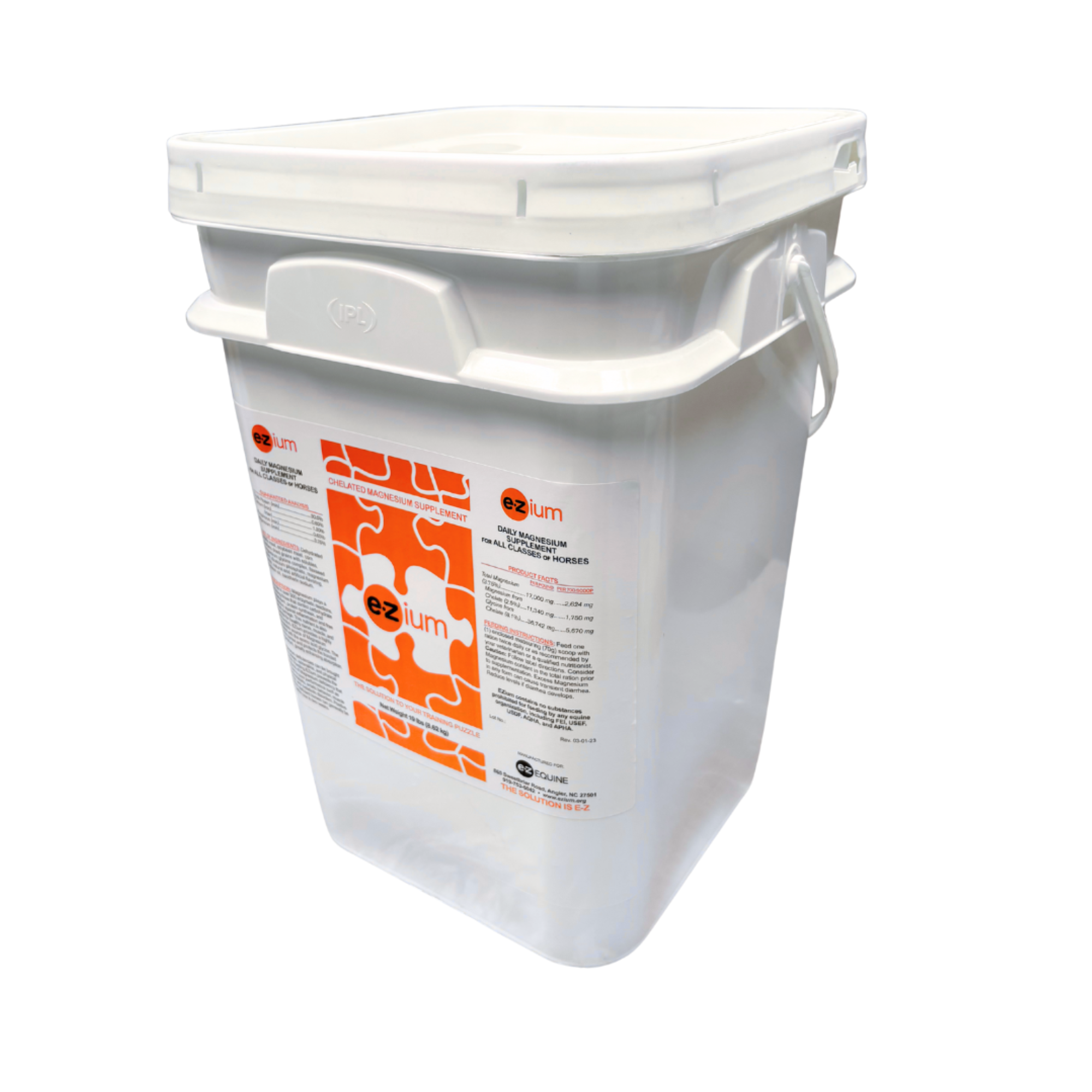 EZium 19lb Bucket 2 Month Supply