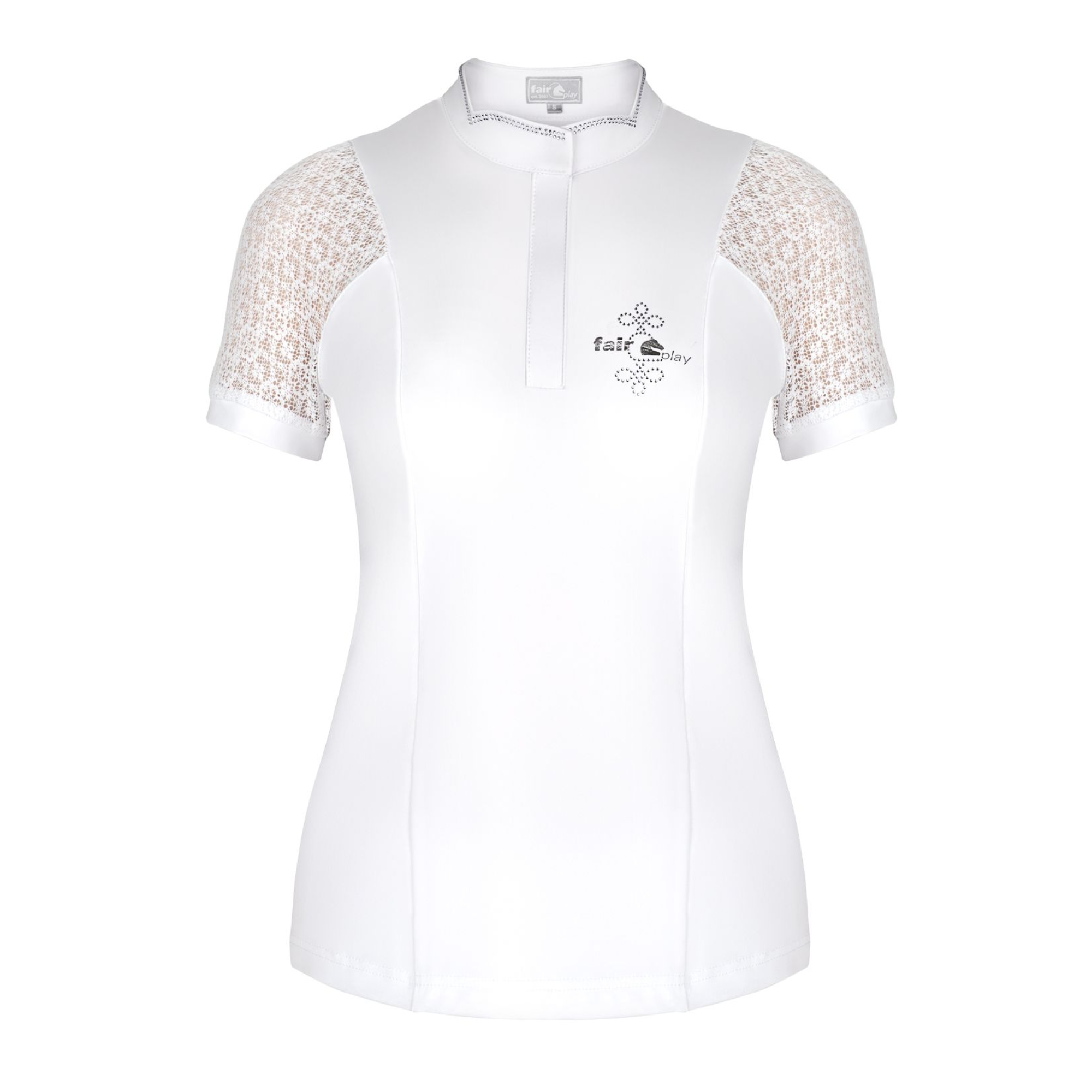 Fair Play Adrienne Competition Shirt, White