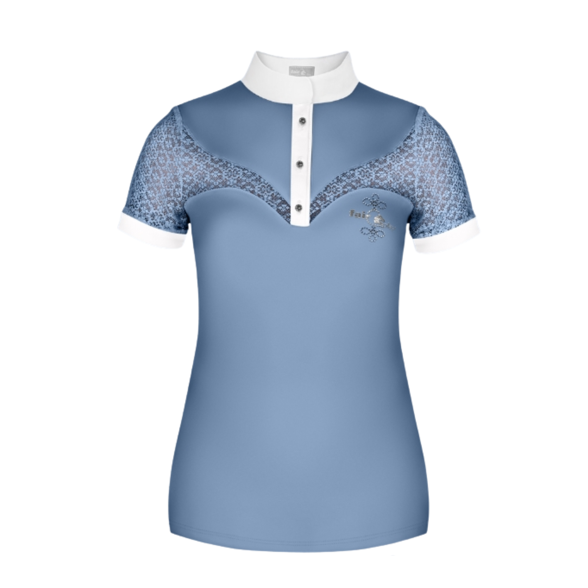 Fair Play Rozzie Competition Shirt, Misty Blue