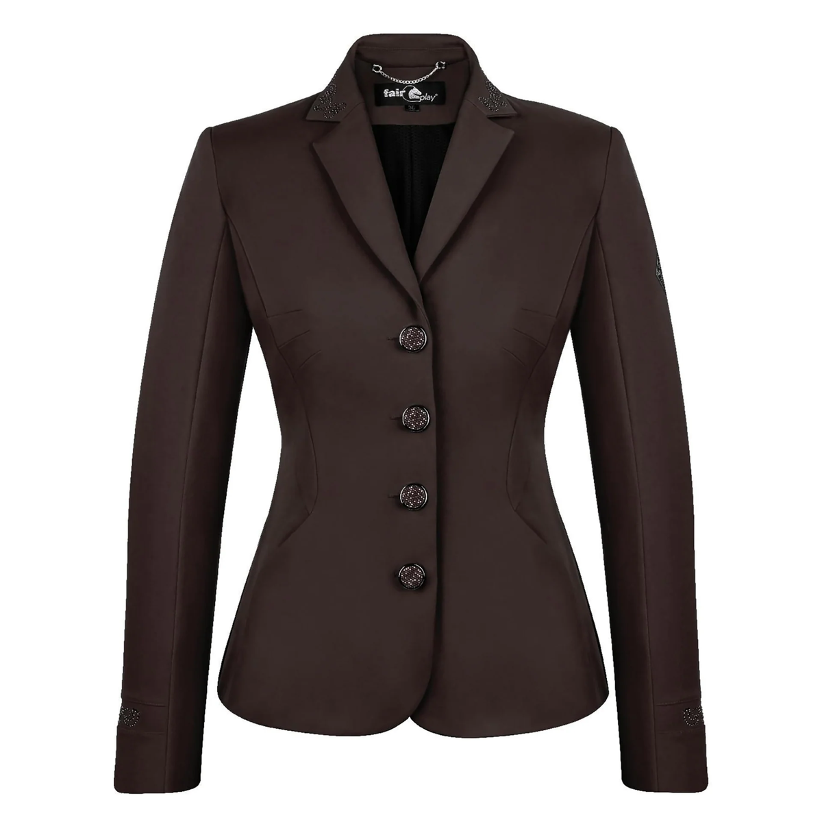 Fair Play Taylor Chic Show Jacket, Brown