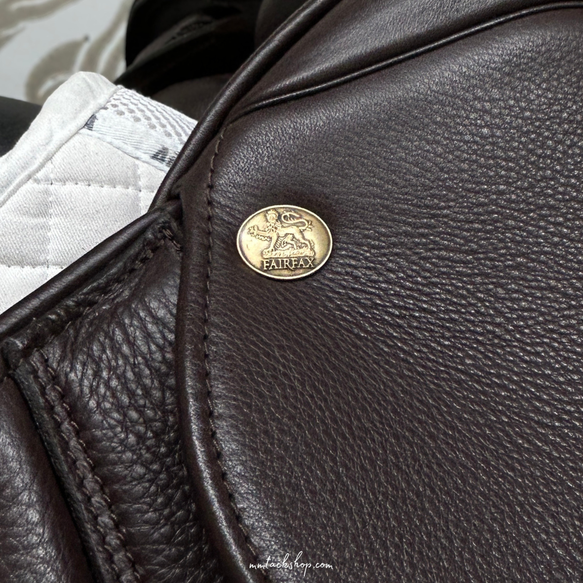 Fairfax Deluxe Dual Flap Jump Saddle, 17.5"