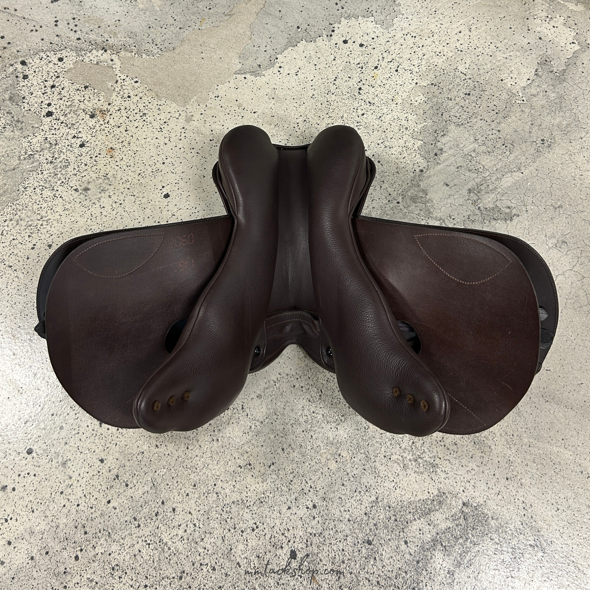 Fairfax Deluxe Dual Flap Jump Saddle, 17.5"