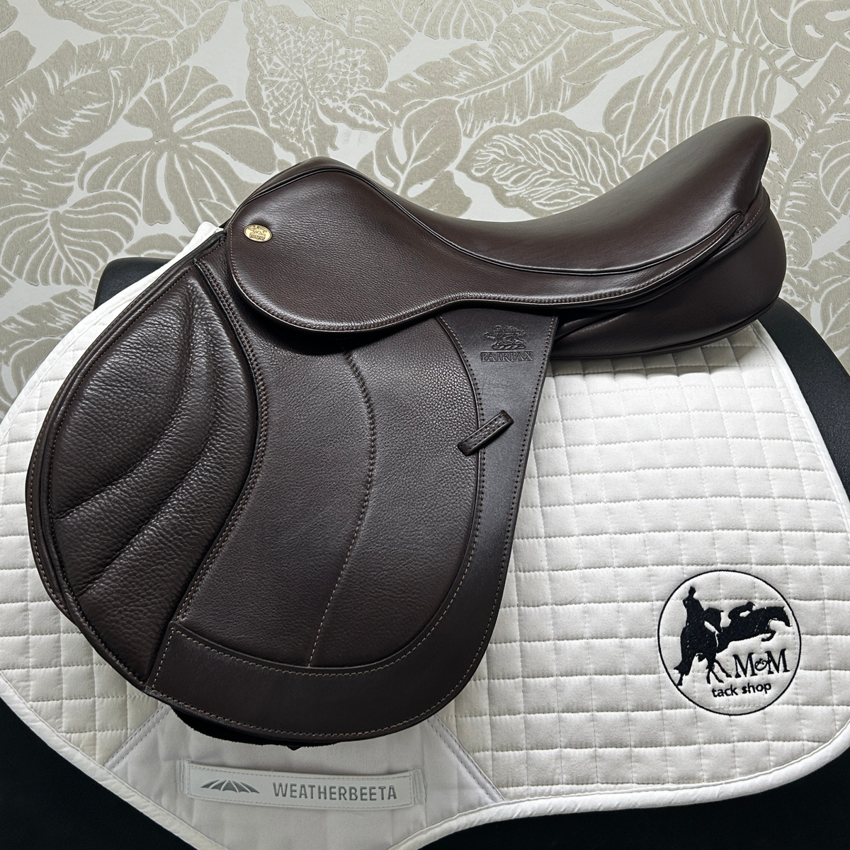 Fairfax Deluxe Dual Flap Jump Saddle, 18"