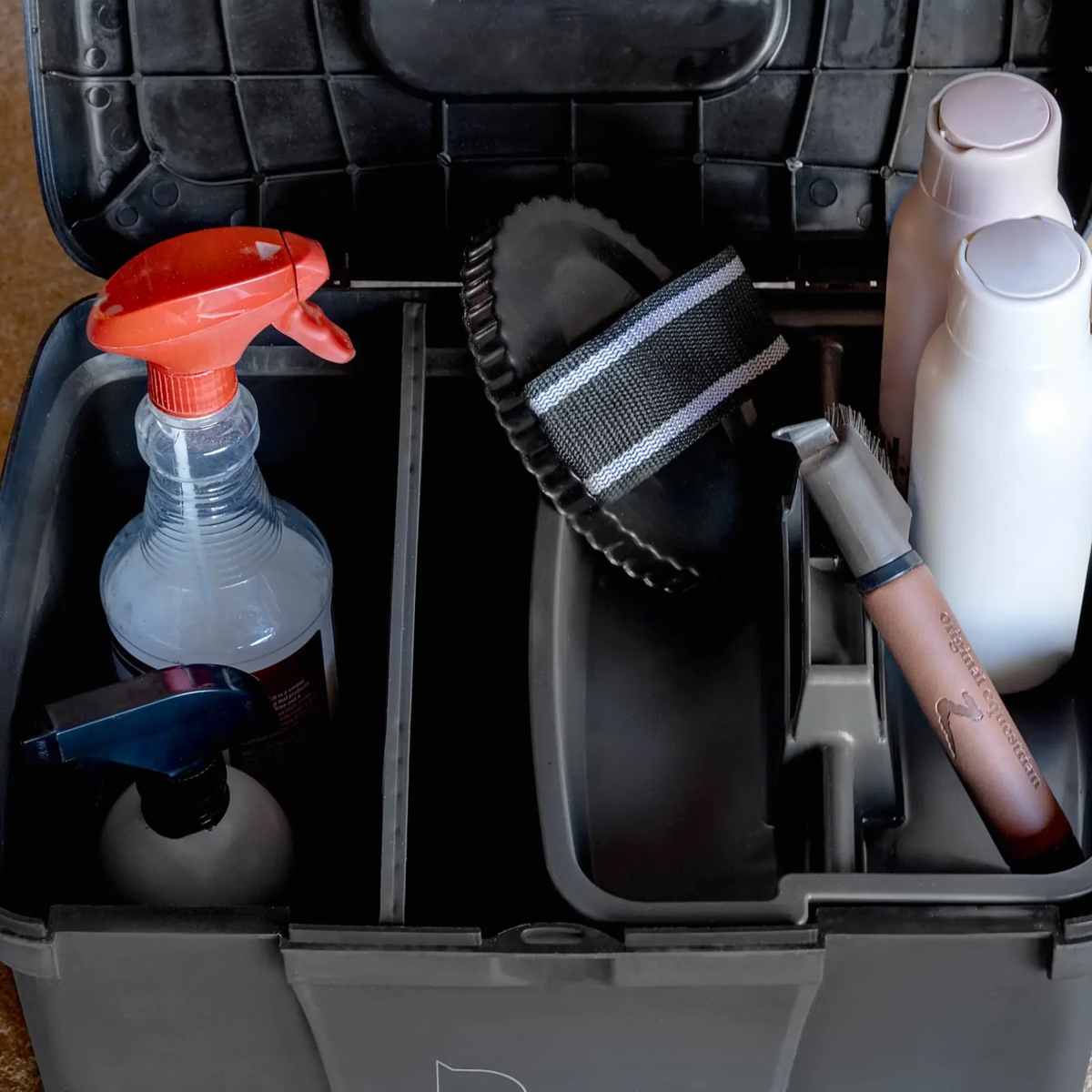 Horze Smart Grooming Box, Black