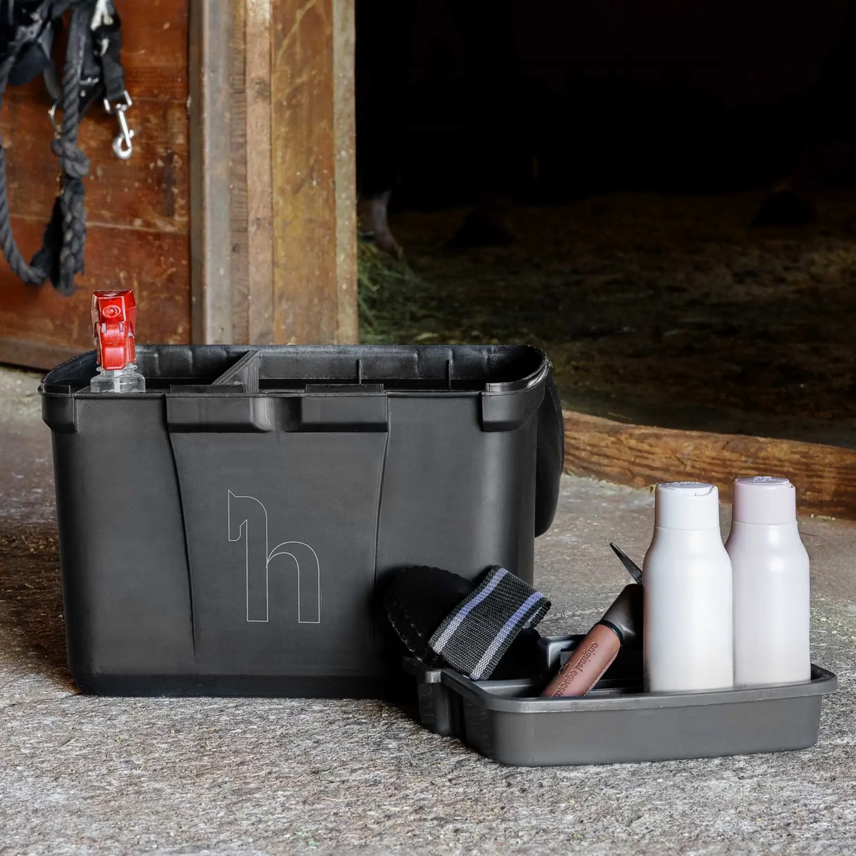 Horze Smart Grooming Box, Black