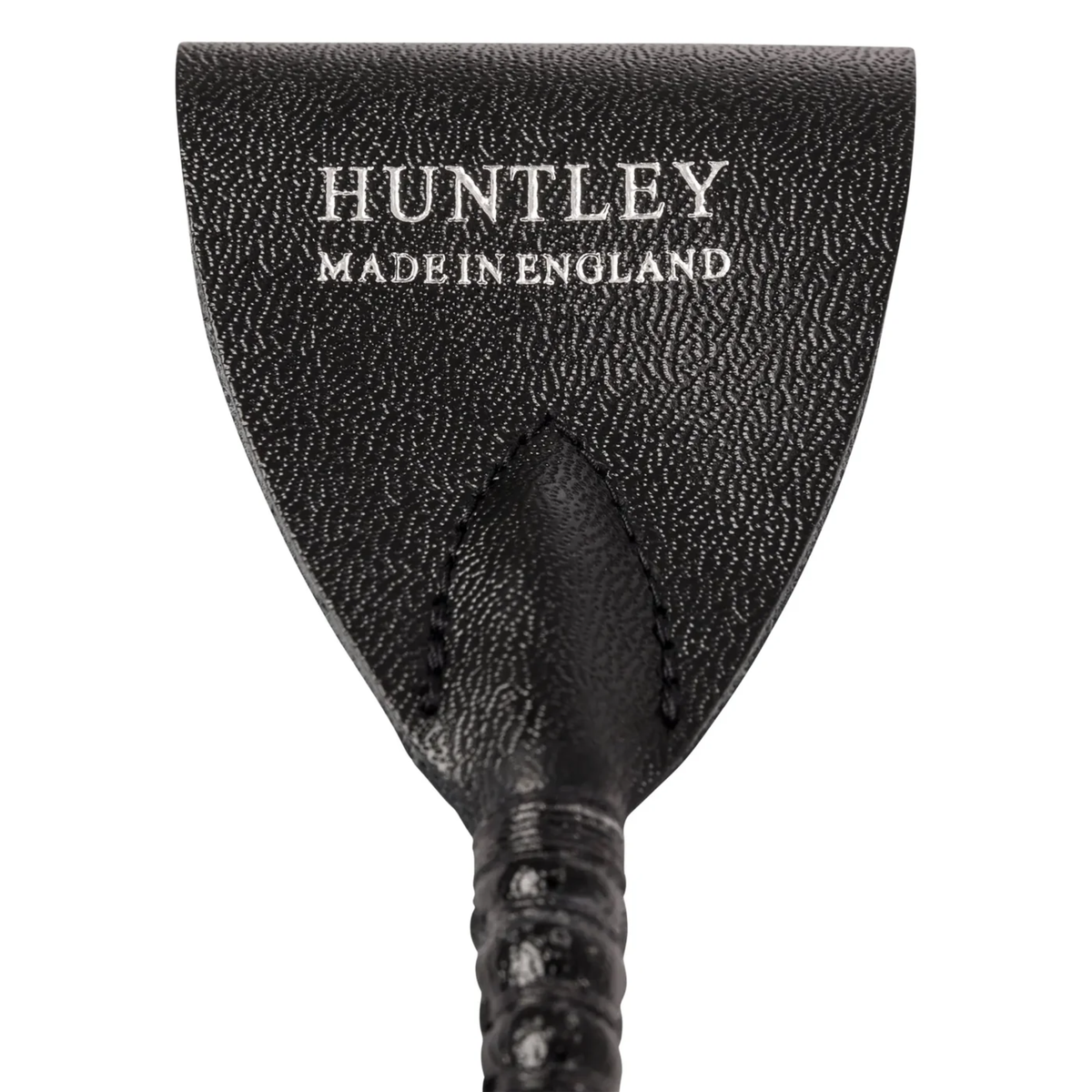 Huntley Equestrian 18" Leather Jumping Bat Riding Crop