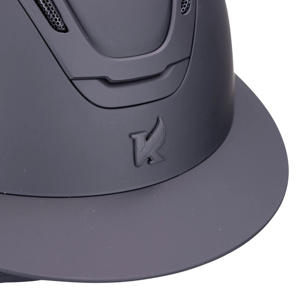 Karben Amity SMRT Wide Peak Riding Helmet, Matte Black