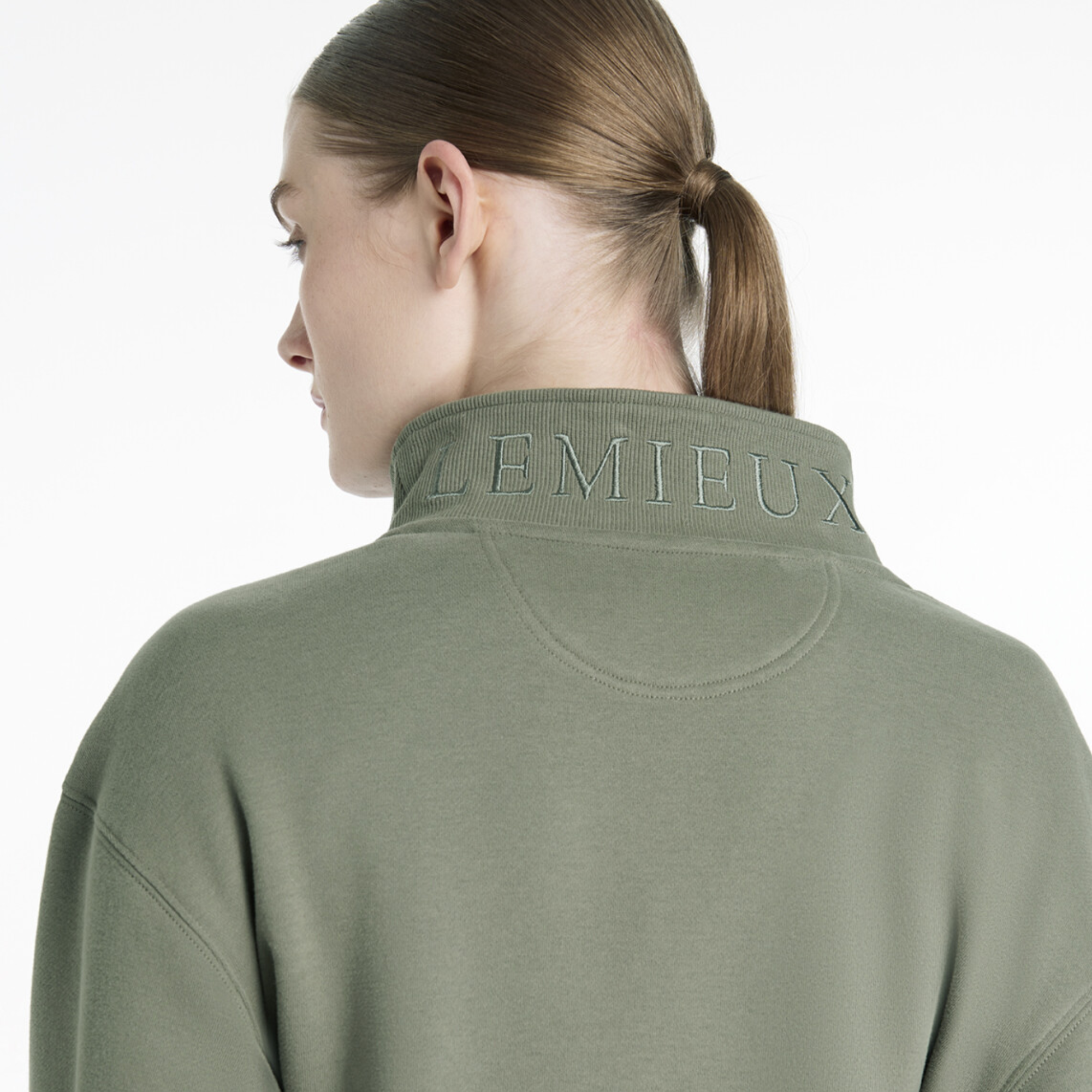 LeMieux Keira Quarter Zip Sweat, Rosemary