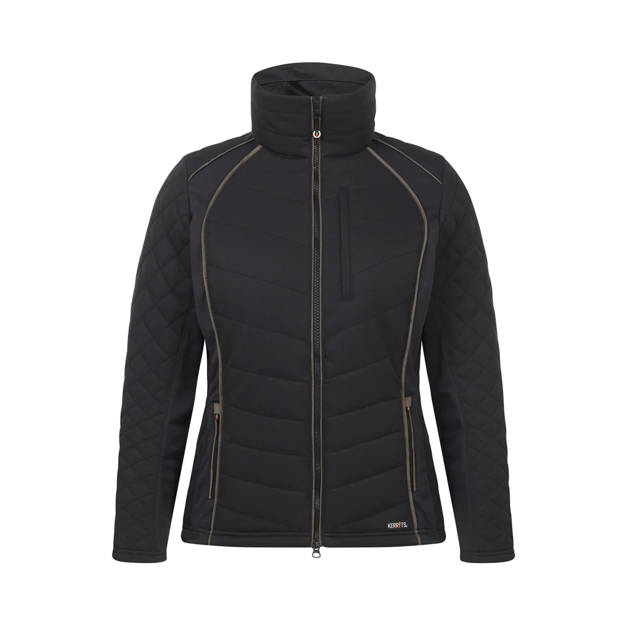 Kerrits Stablemate Quilted Riding Jacket, Black