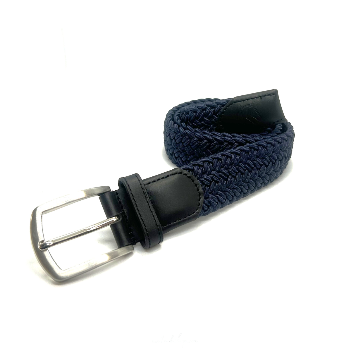 KL Select Silky Stretch Belt, Navy