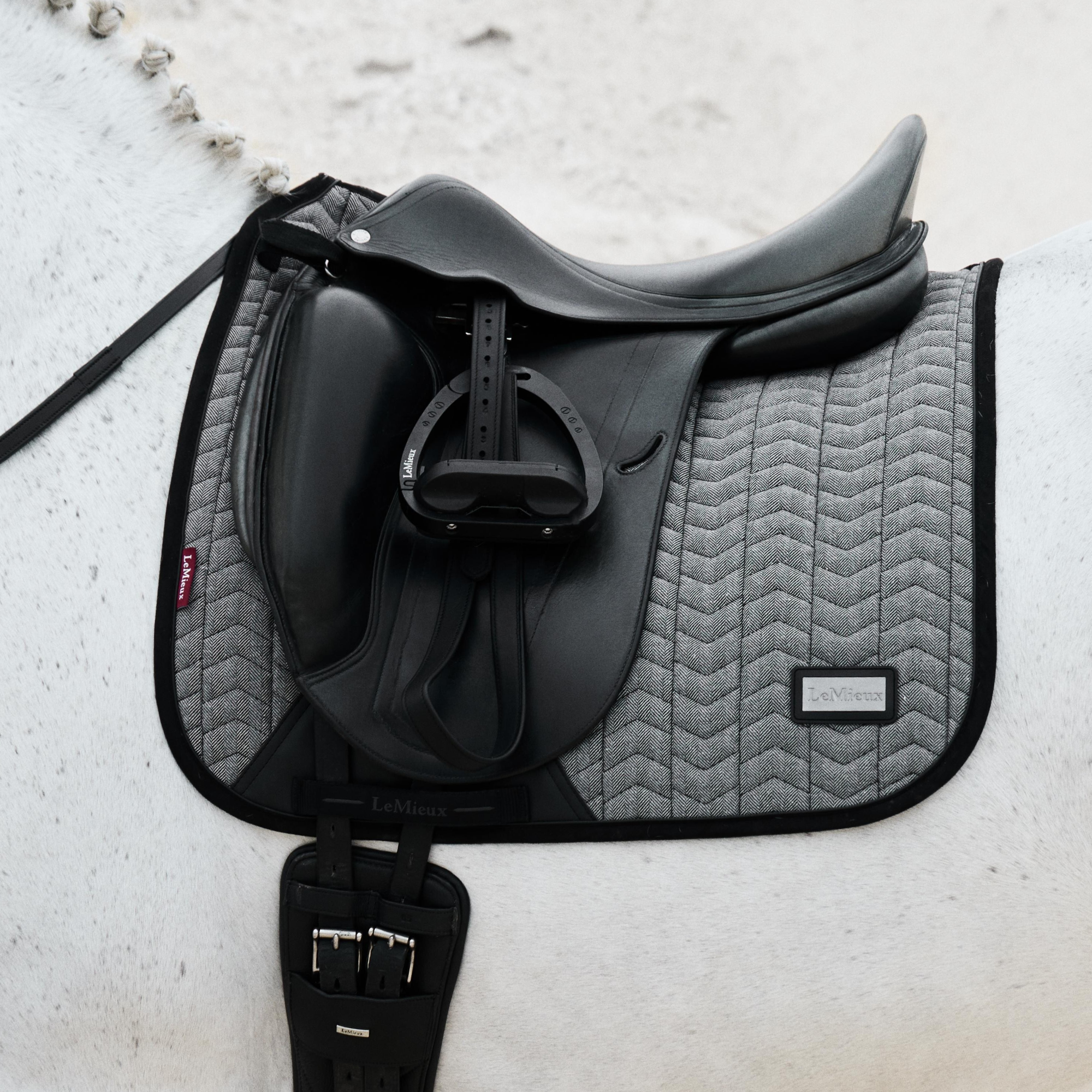 LeMieux Aspen Herringbone Dressage Square Pad