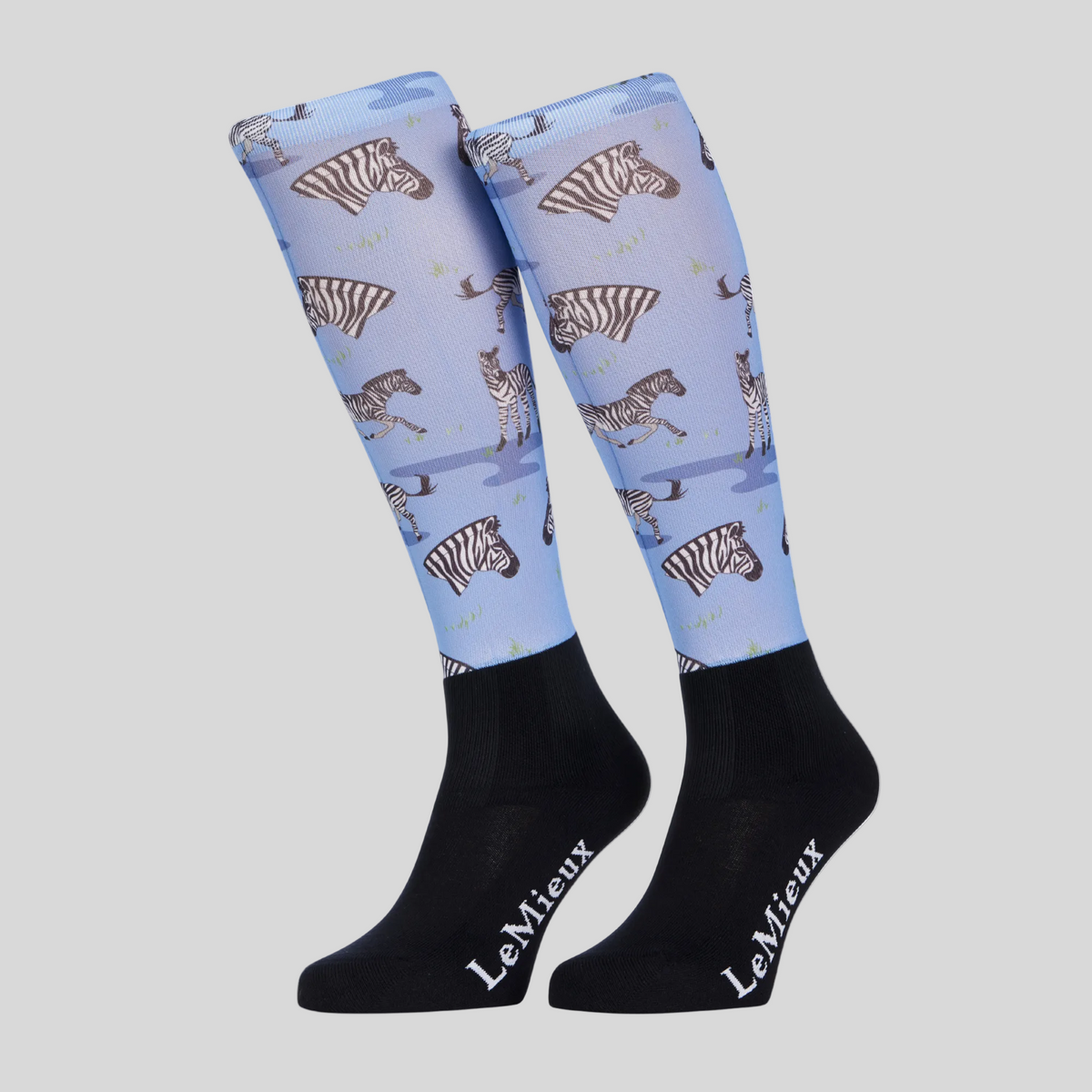 LeMieux Footsie Sock, Zebra