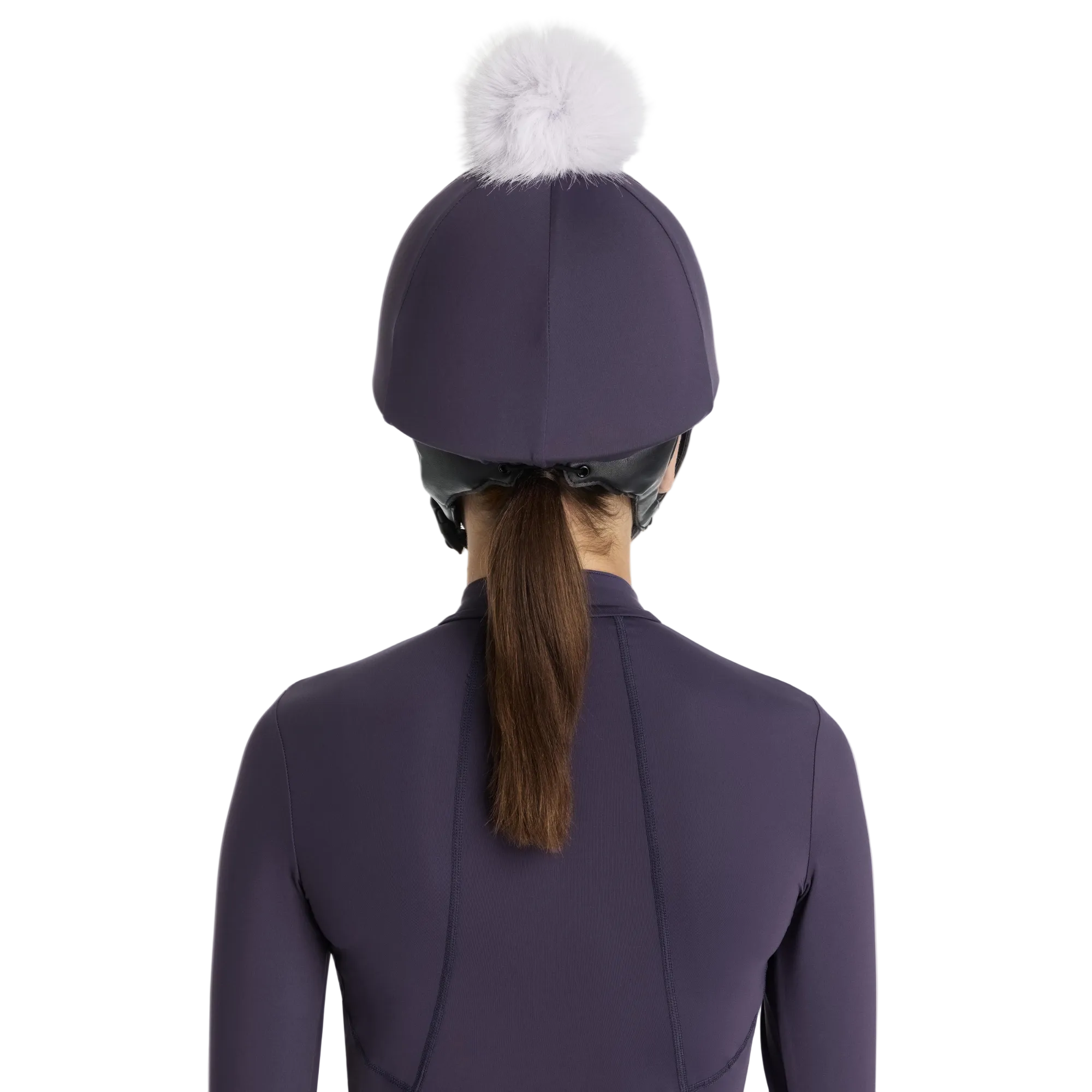 LeMieux Classique Pom Hat Silk, Juniper