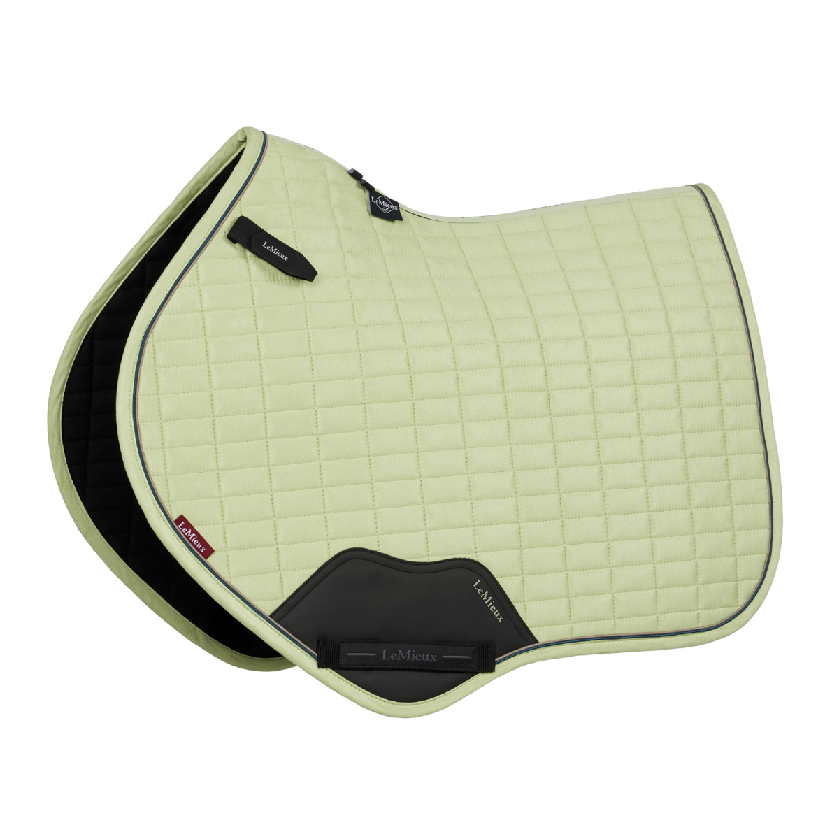 LeMieux Suede Close Contact Square Pad, Macaron