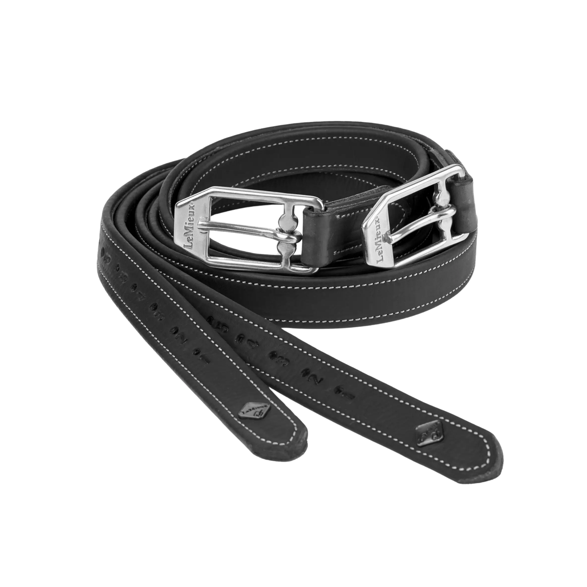 LeMieux Vector Stirrup Leather, Black