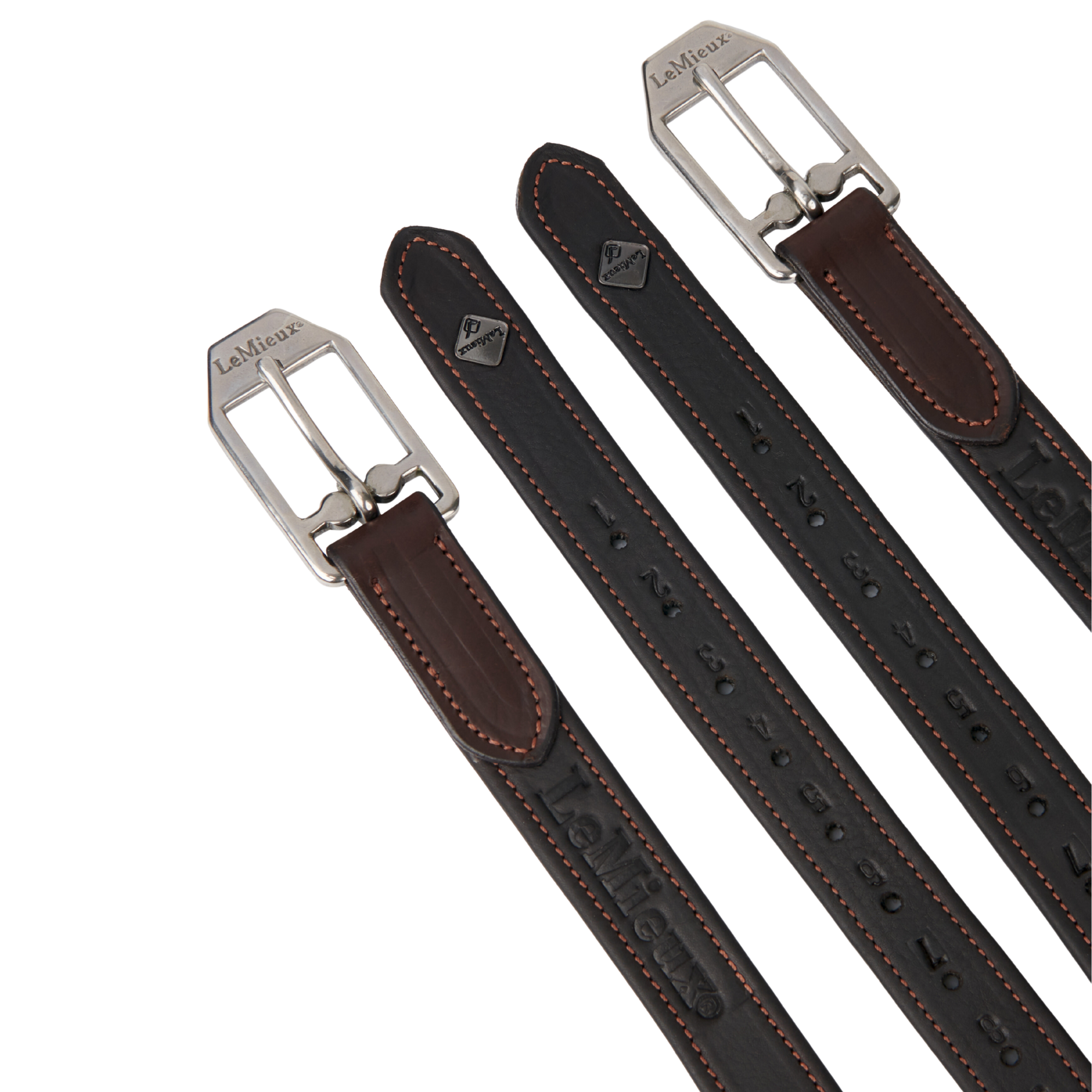 LeMieux Vector Stirrup Leather, Brown