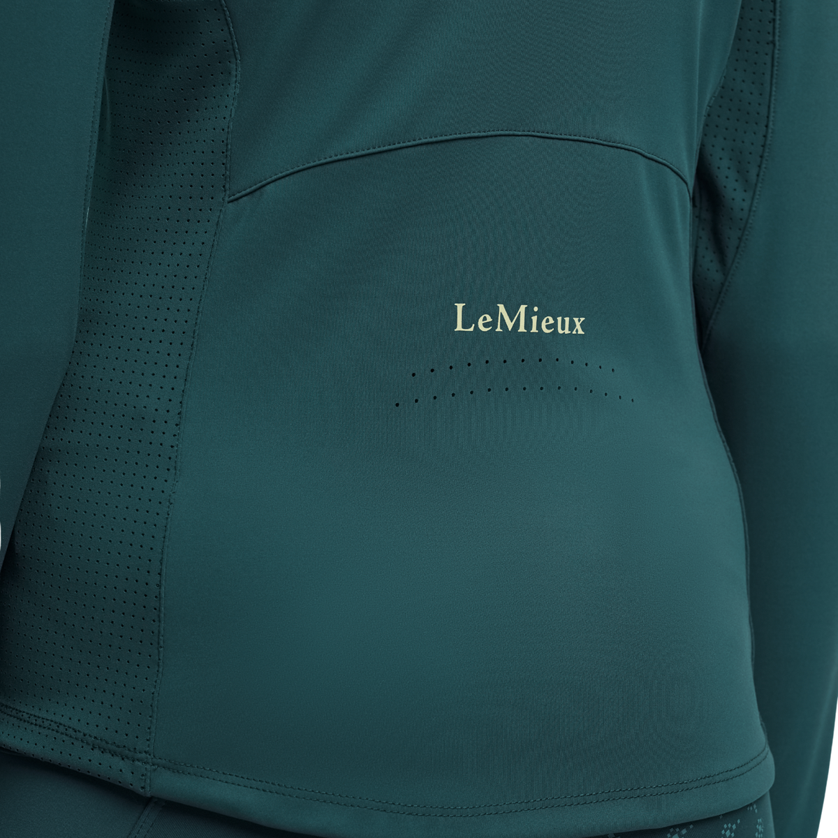 LeMieux Young Rider Airflow Long Sleeve Base Layer, Jungle