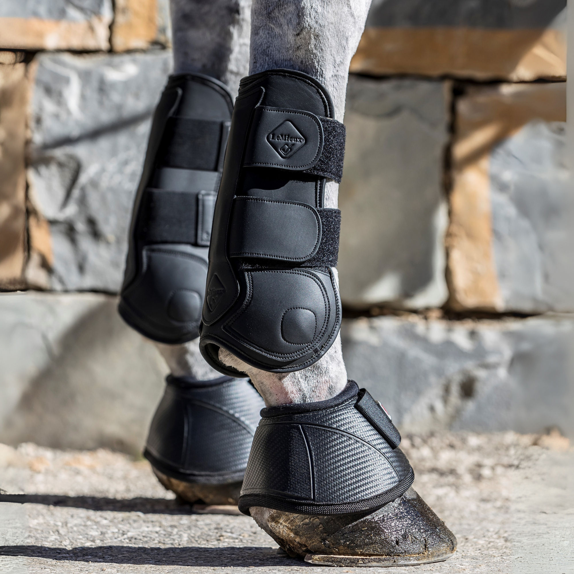 LeMieux Capella Tendon Boots, Black