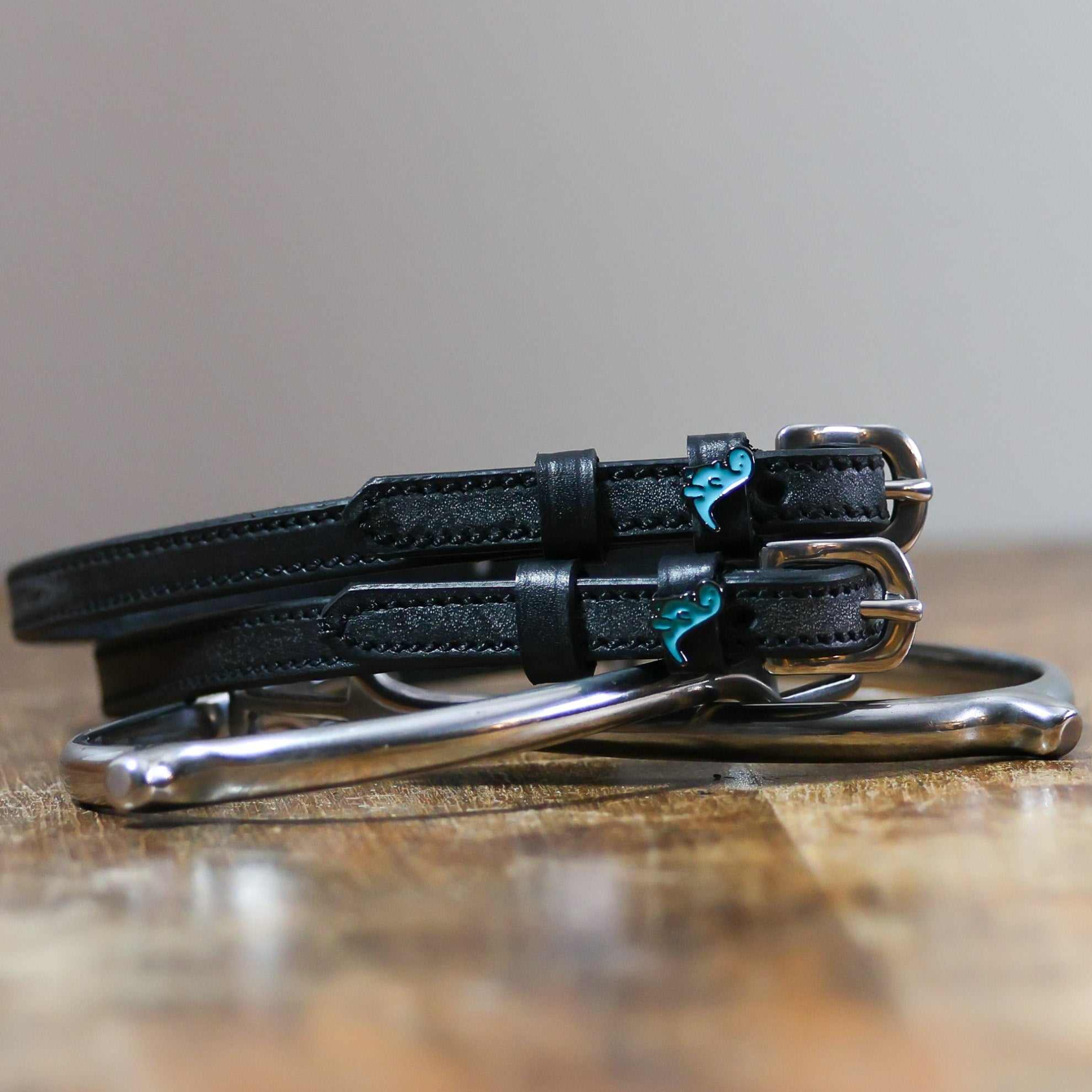 ManeJane Blue Dino Spur Straps