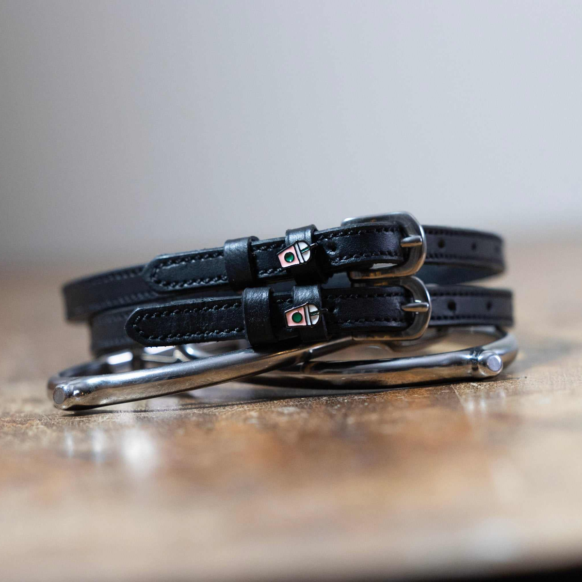 Frappe-Inspired Mane Jane charm spur straps.