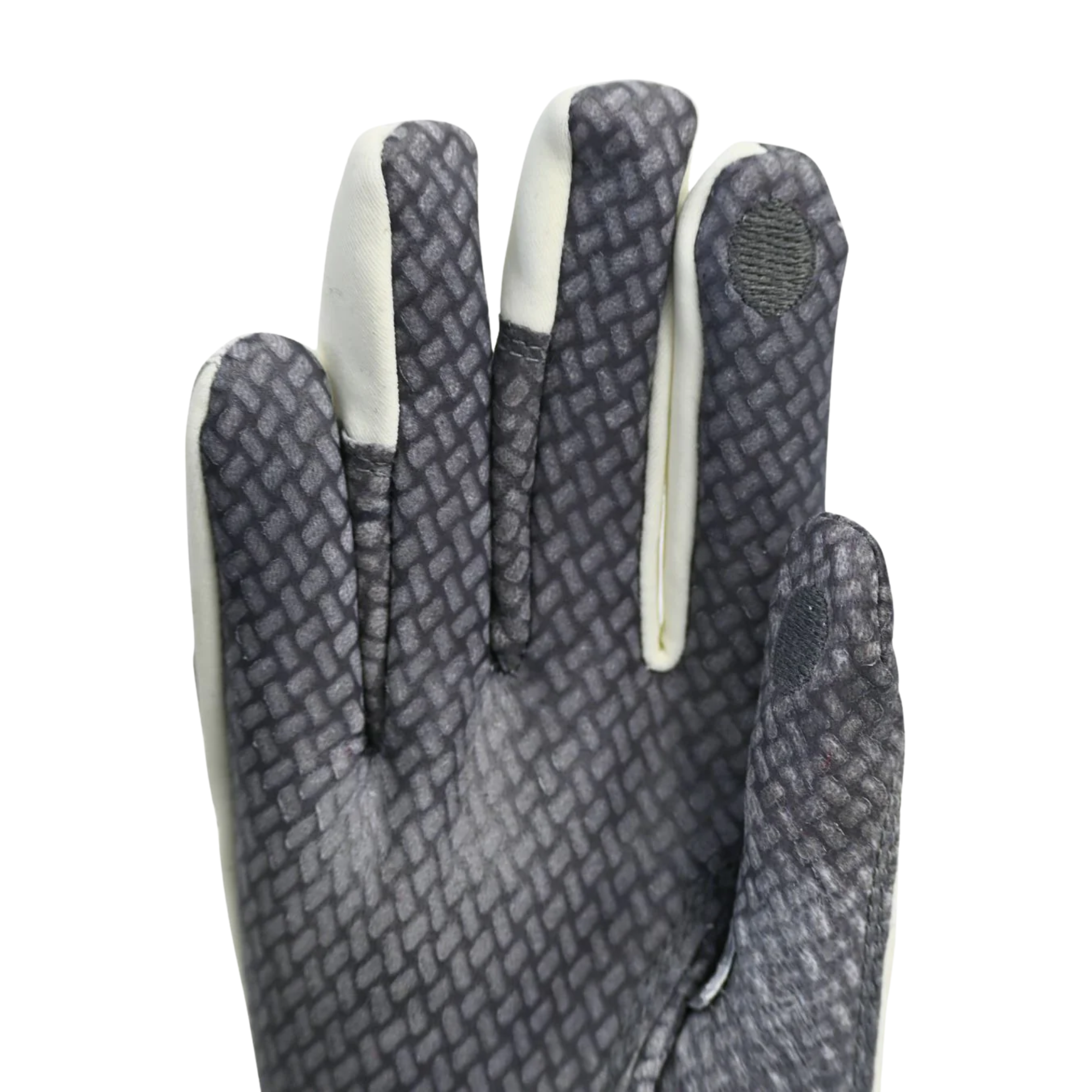 Correct Connect Oil-Tac Copper Tech Leather Premium Riding Gloves, White