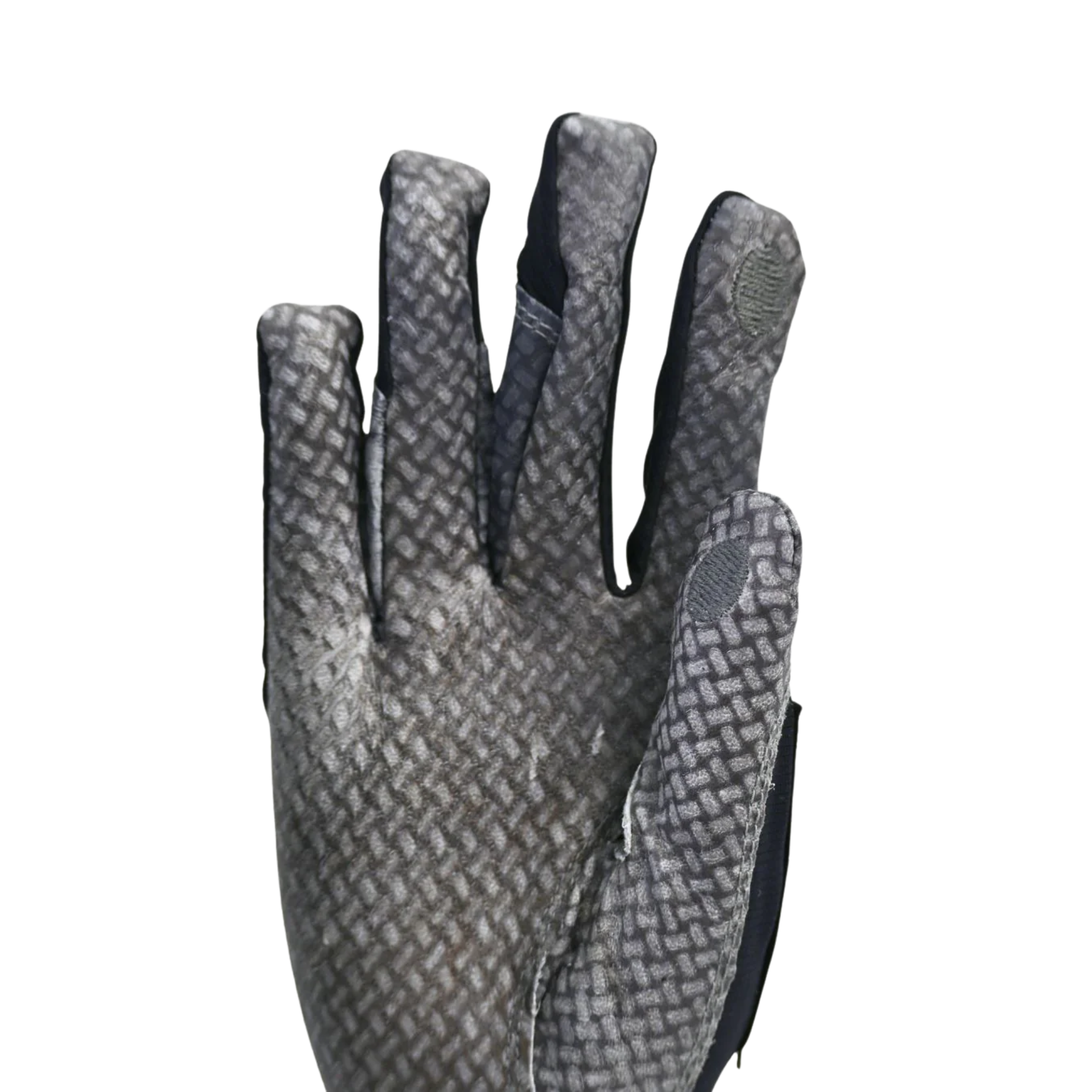 Correct Connect Oil-Tac Copper Tech Leather Premium Riding Gloves, Black