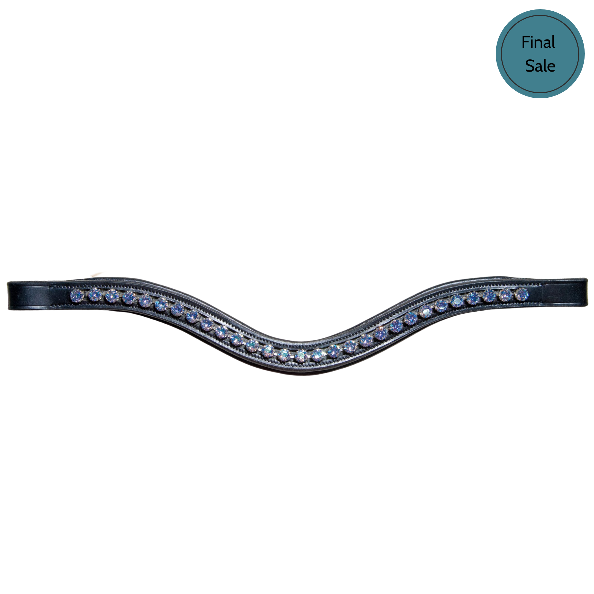 Red Barn Select Curved Blue Lagoon Browband
