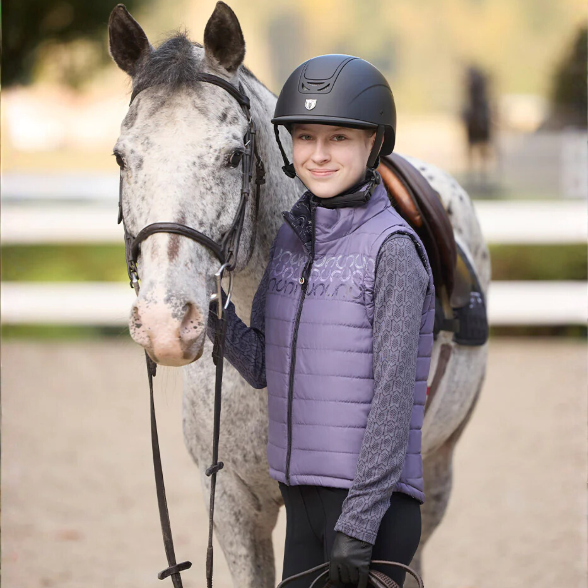 Kerrits Kids Ride the Wind Reversible Quilted Riding Vest