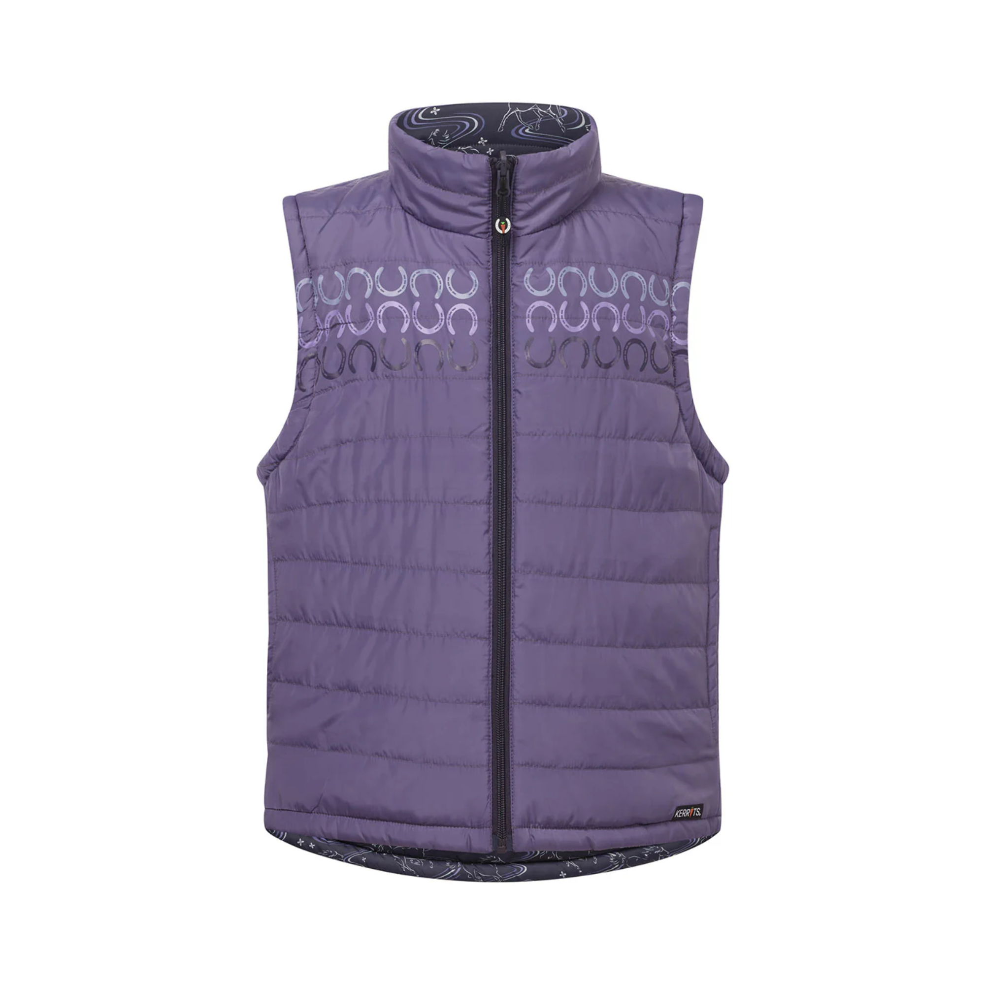 Kerrits Kids Ride the Wind Reversible Quilted Riding Vest