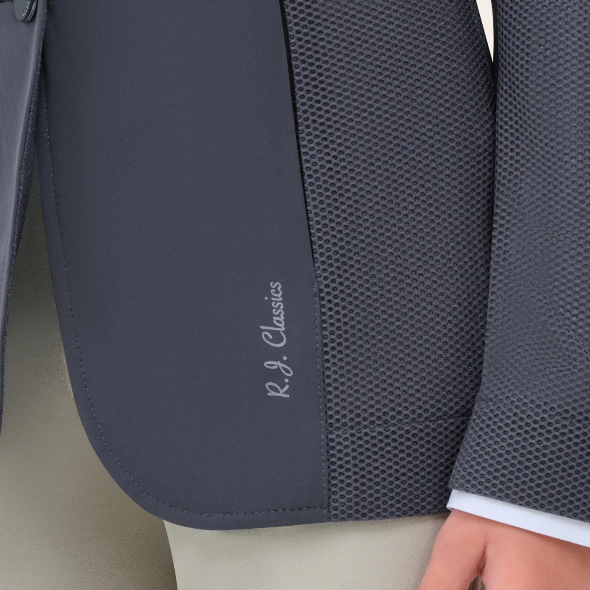 R.J. Classics Harmony Evo Jr. Mesh Show Coat, Odyssey Grey