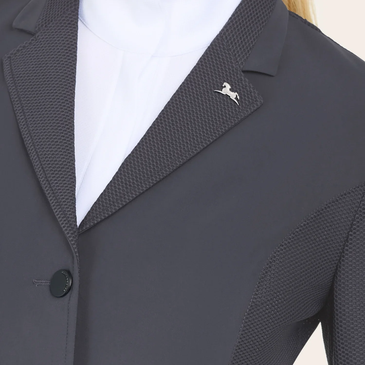 R.J. Classics Harmony Evo Jr. Mesh Show Coat, Odyssey Grey