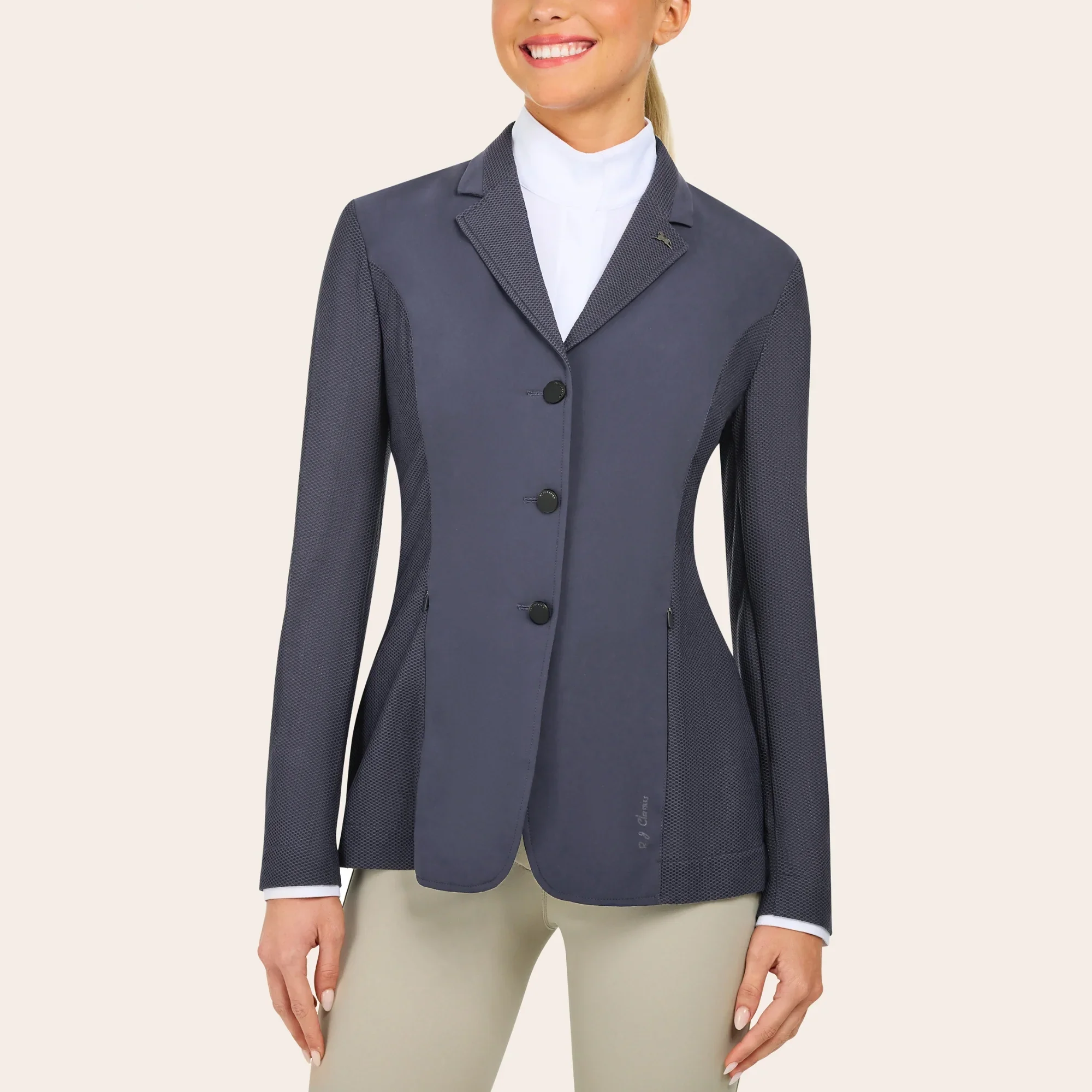 R.J. Classics Harmony Ev0 Mesh Show Coat, Odyssey Grey