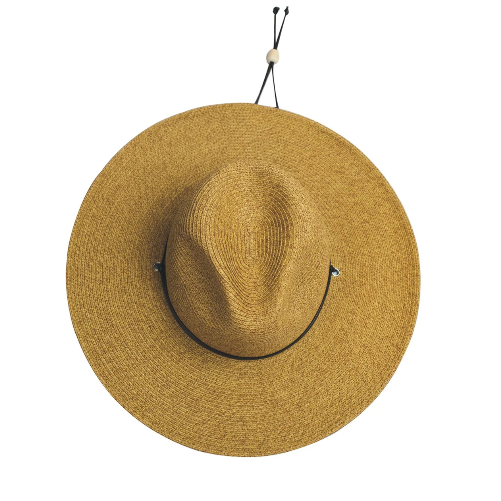 San Diego Hat Company El Campo 4" Brim Sun Hat with Chin Cord