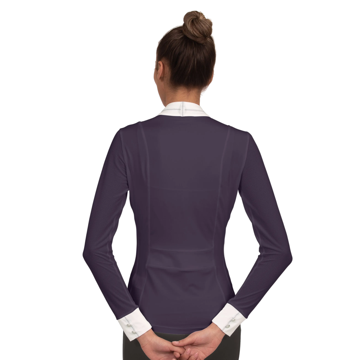 Chestnut Bay SkyCool Long Sleeve Show Shirt, Nightshade