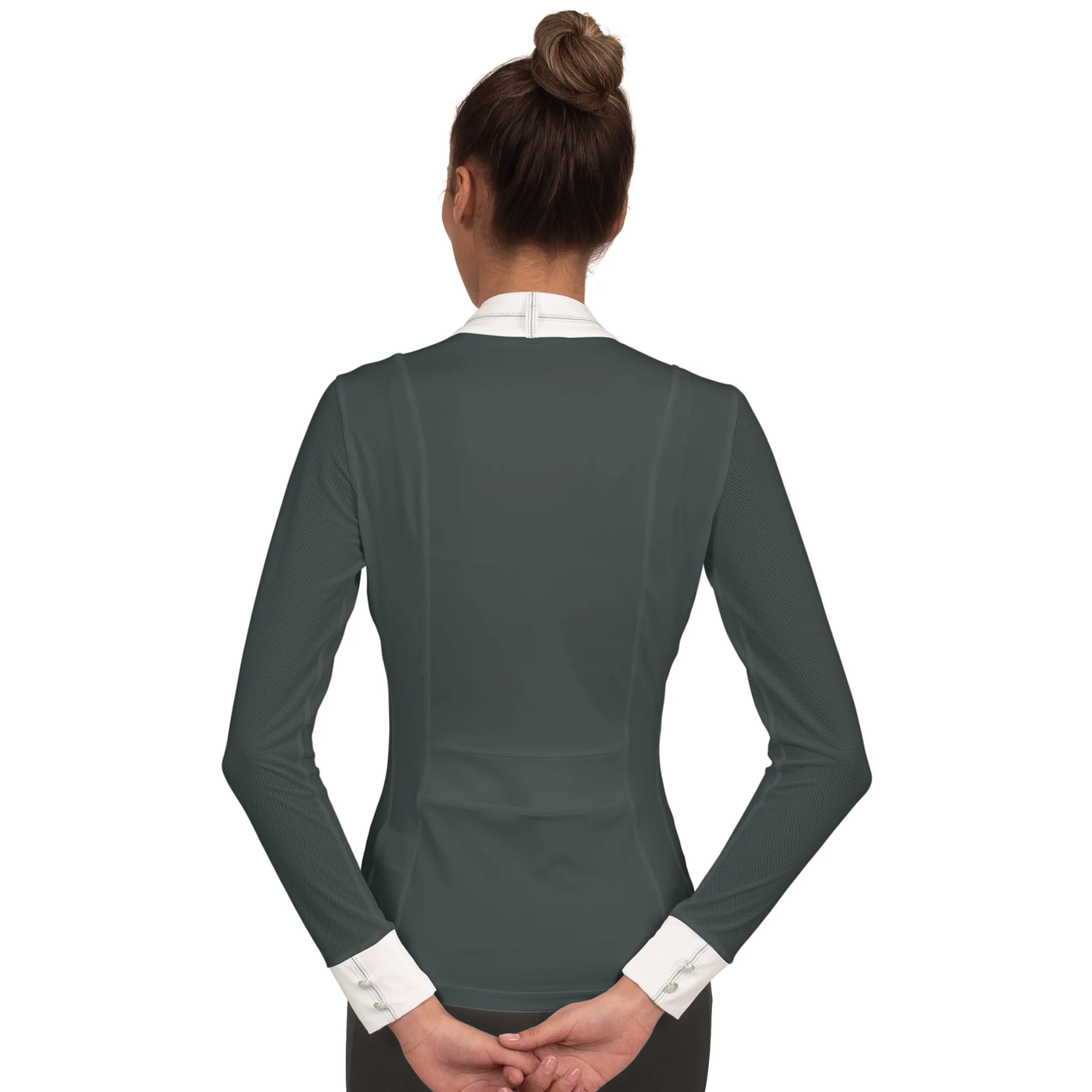 Chestnut Bay SkyCool Long Sleeve Show Shirt, Street Green