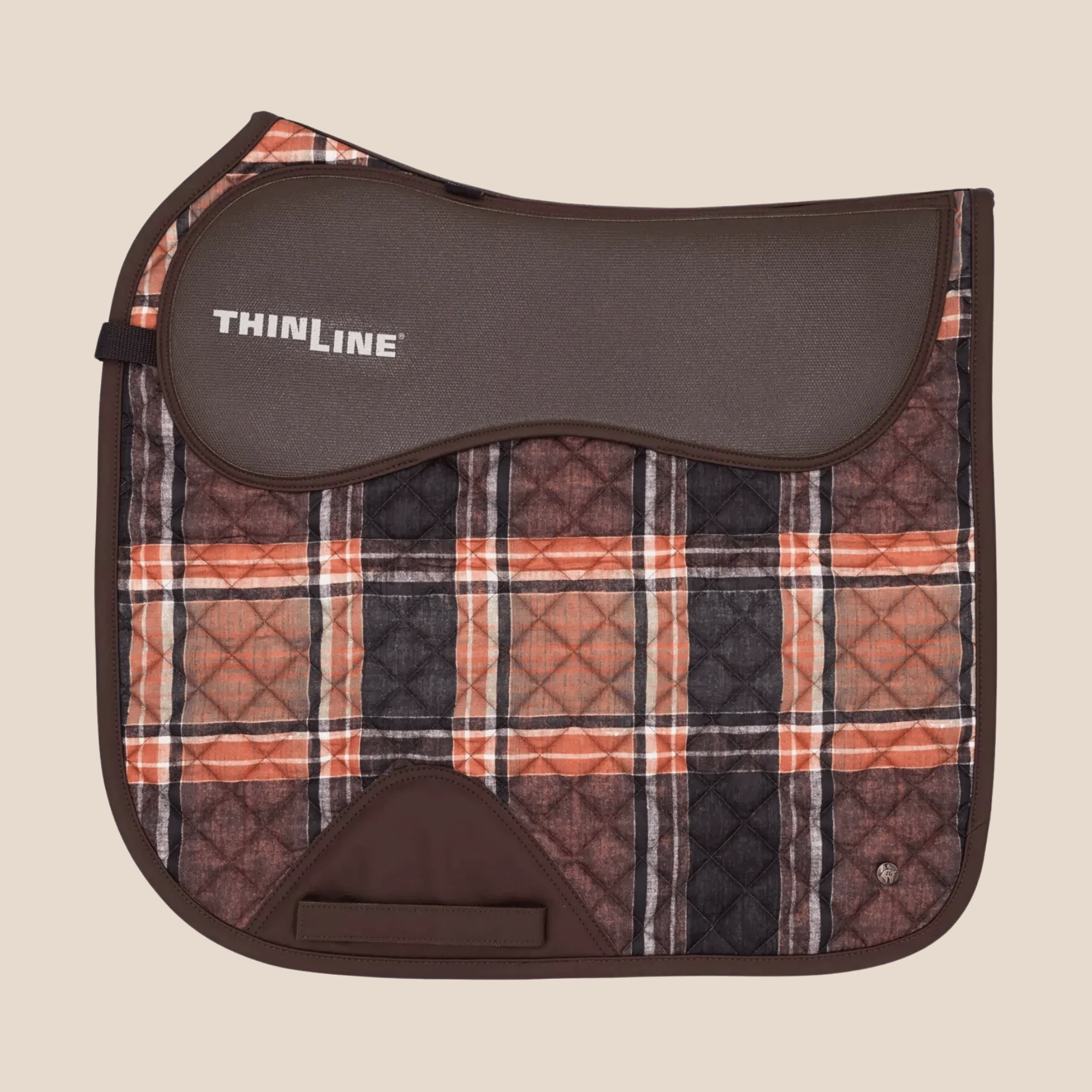 ThinLine x 16C Dressage Pad, Field Plaid