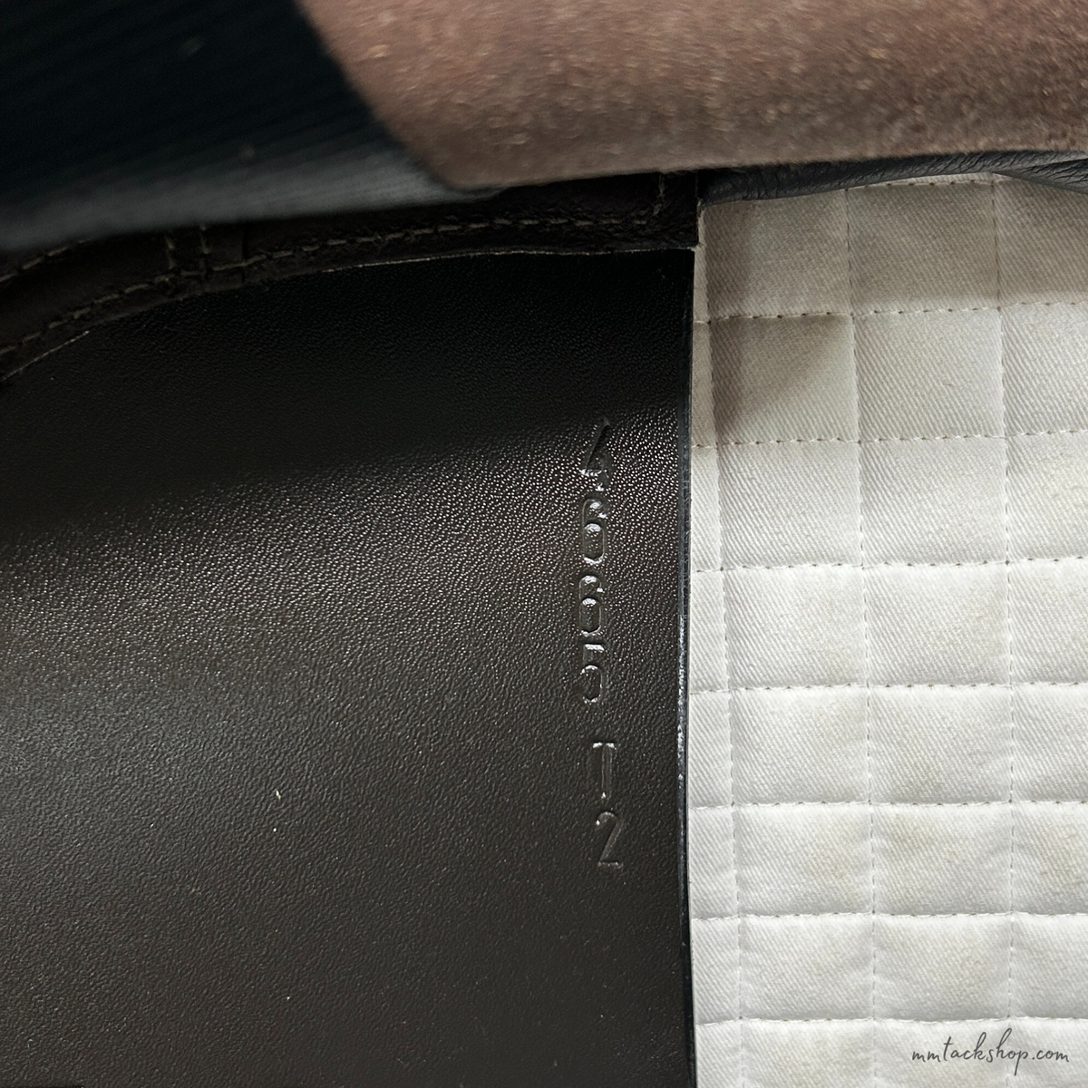 Used 17.5" Trilogy Debbie McDonald Two-tone Dressage Saddle