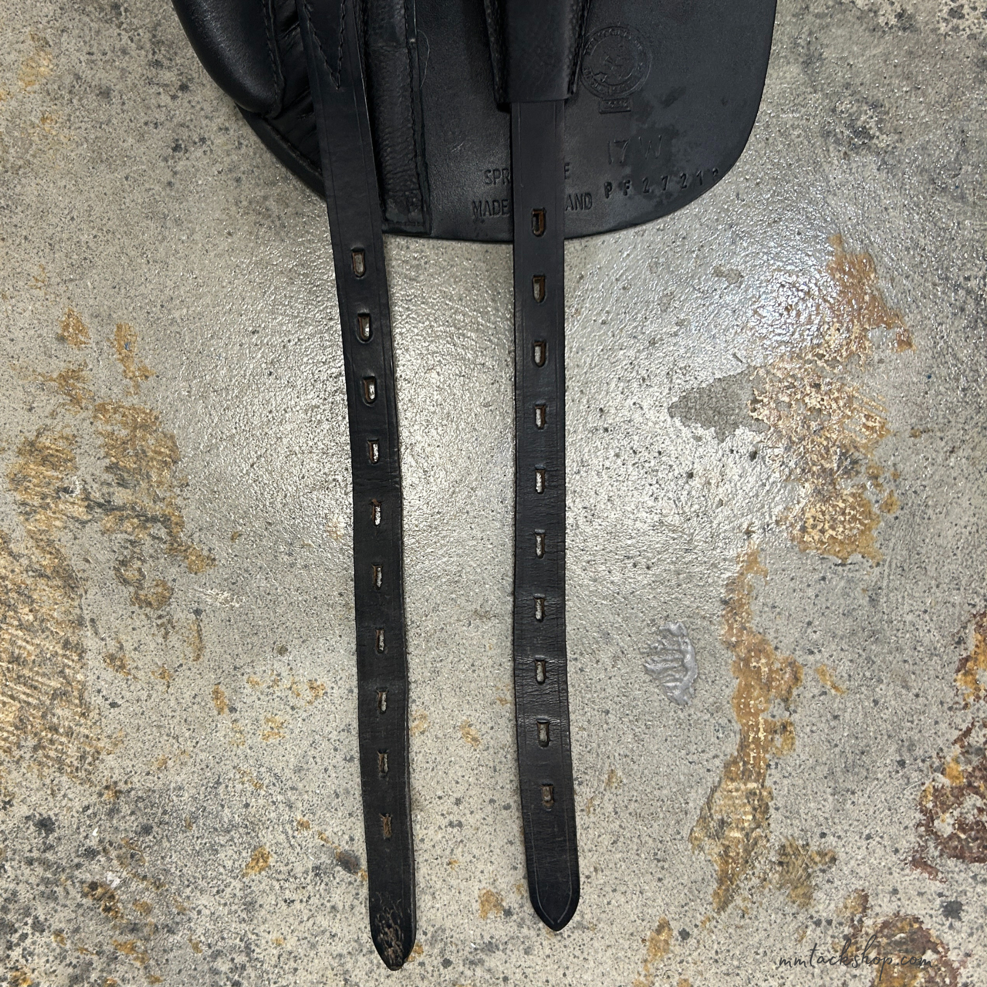 Used 17" Black Country Eloquence Dressage Saddle