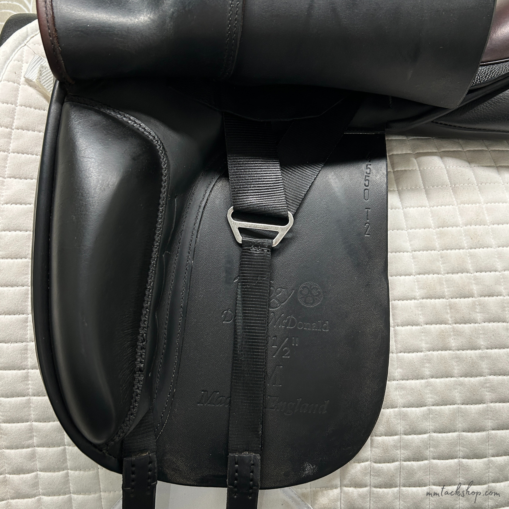 Used 17.5" Trilogy Debbie McDonald Dressage Saddle