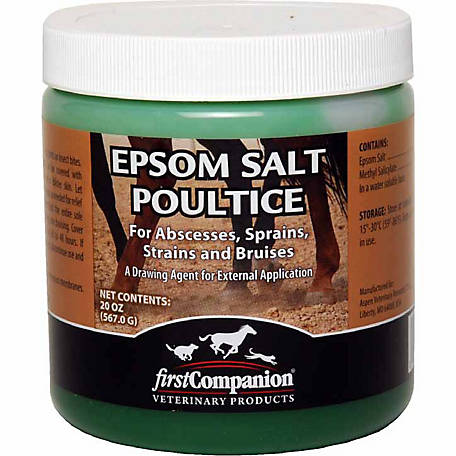 Epsom Salt Poultice,  20oz